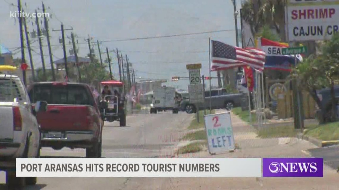 Port Aransas hits record tourists numbers since Texas reopened | kiiitv.com