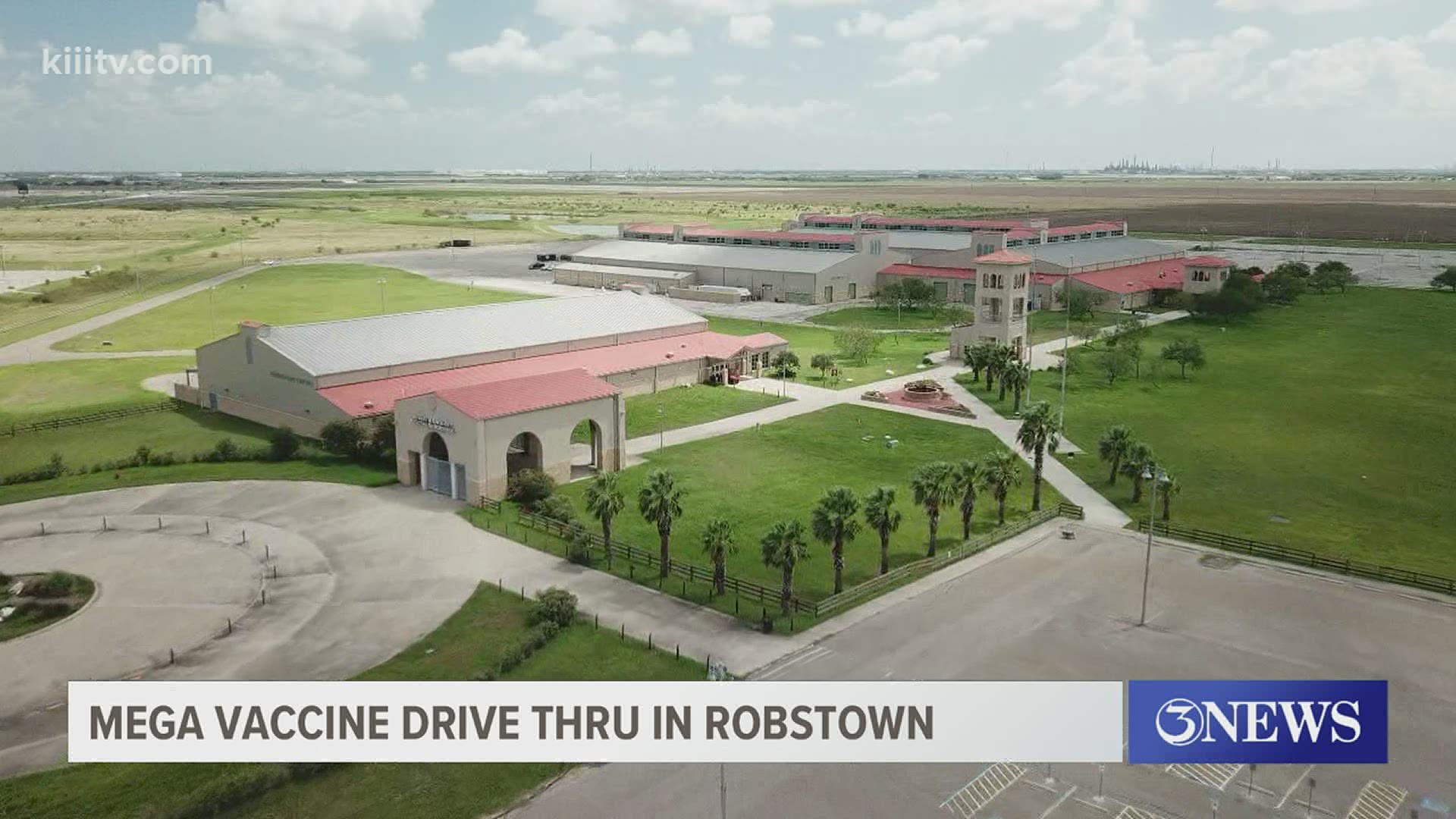 On Monday, January 11, the Robstown fairgrounds will host a mass vaccine distribution where 1,000 residents can get the Moderna COVID-19 vaccine daily.