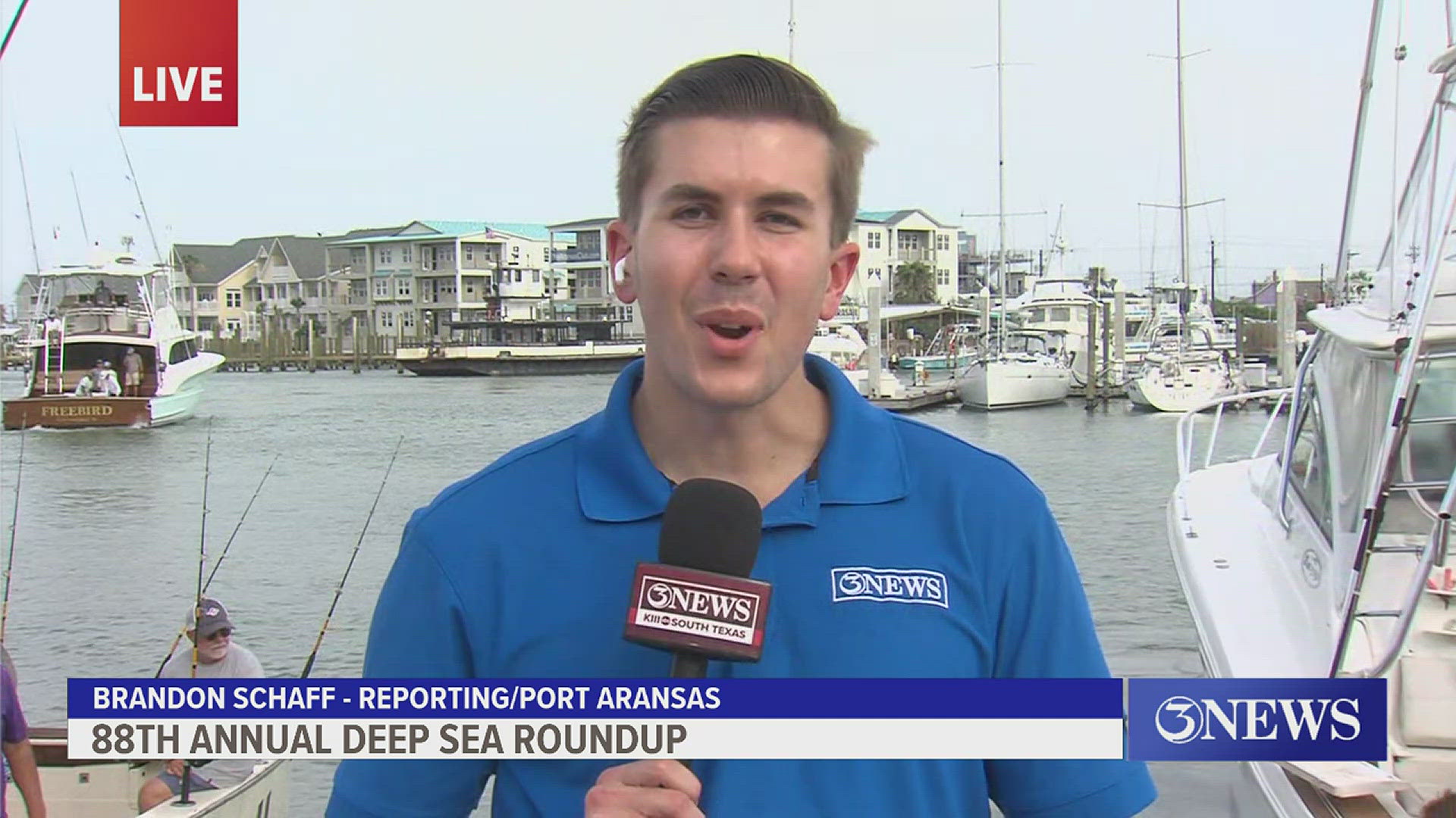 Brandon Schaff reports live from the oldest fishing tournament on the Gulf Coast.