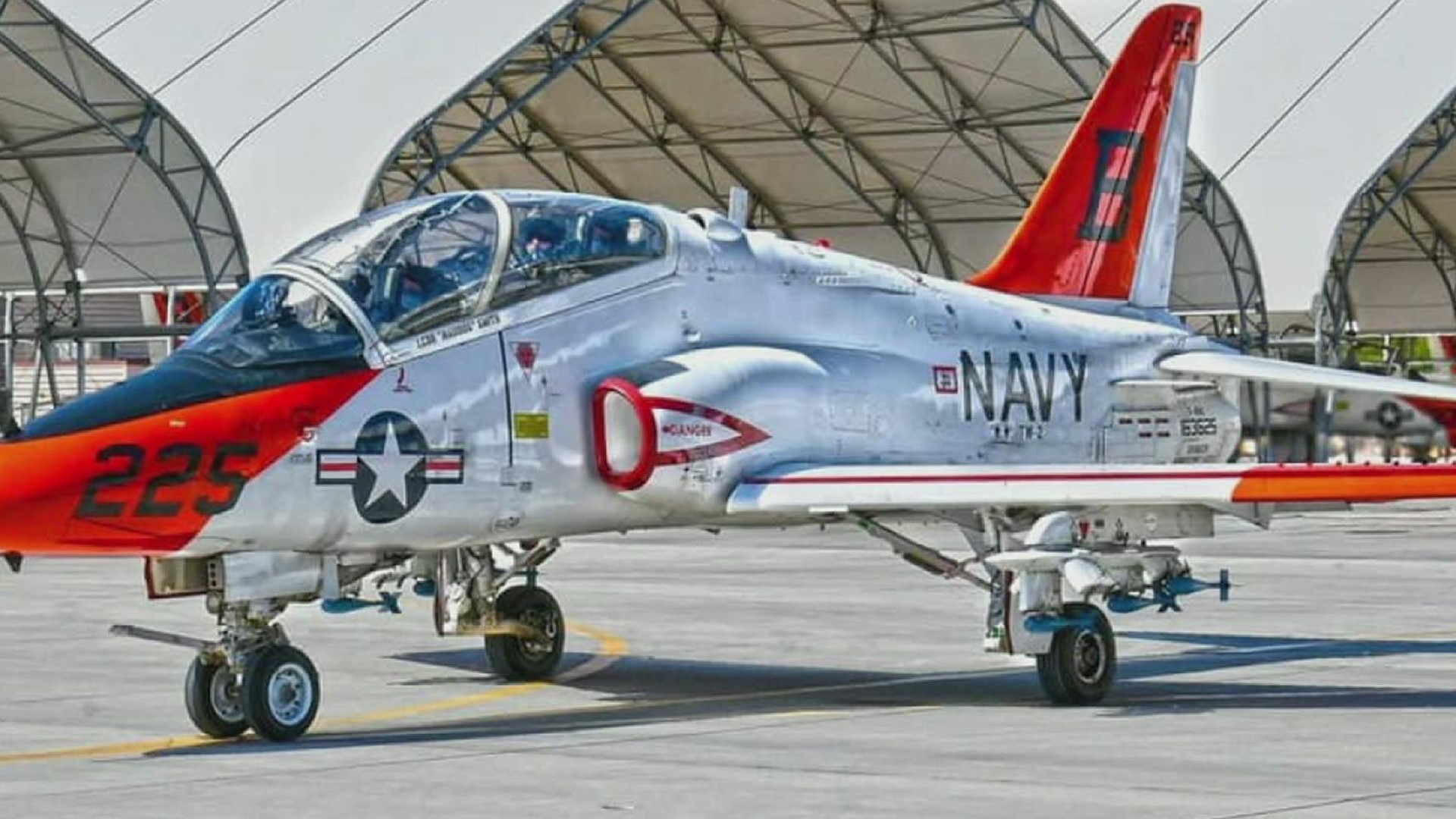 The T-45 Goshawk was approaching NAS Kingsville when the aircraft went down in an empty field, officials said.