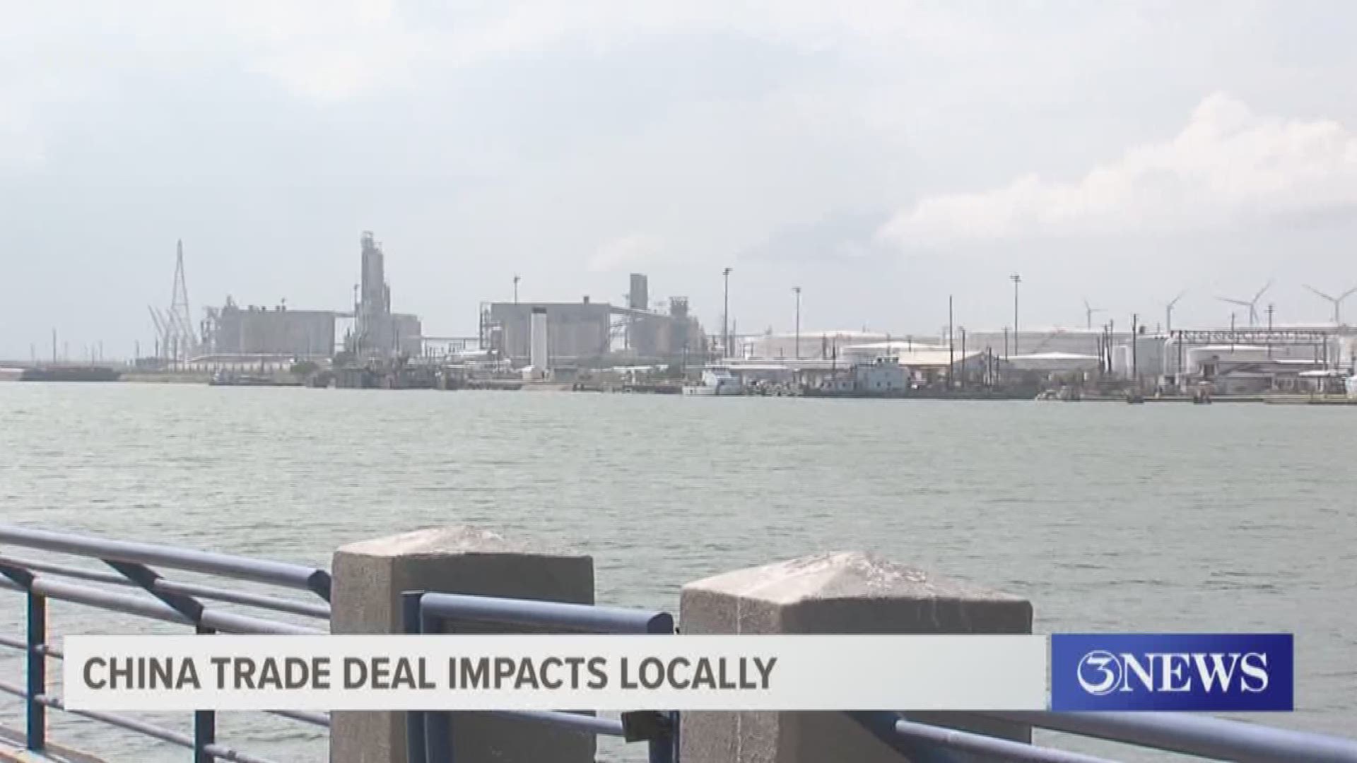 A trade deal made in January between the U.S. and China could be a significant benefit to the city and the Port of Corpus Christi.