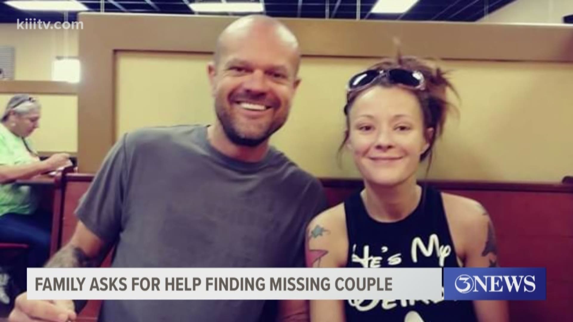 Tammy Arthur and Chad Peters were living in Corpus Christi but were reported missing November 2018 in the Laredo area.