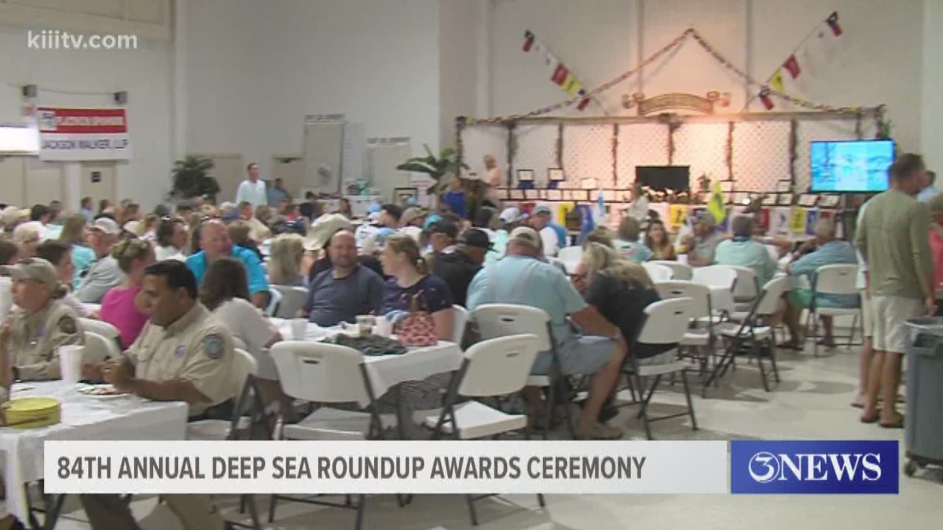 The 84th Annual Deep Sea Roundup officially came to a close today with the awards ceremony. All the participants gathered in the Port Aransas Civic Center to receive their awards. Trophies were given to each top placegetter in all the separate fish categories and also age categories. Overall, the staff working for the tournament think's this year was a big success.