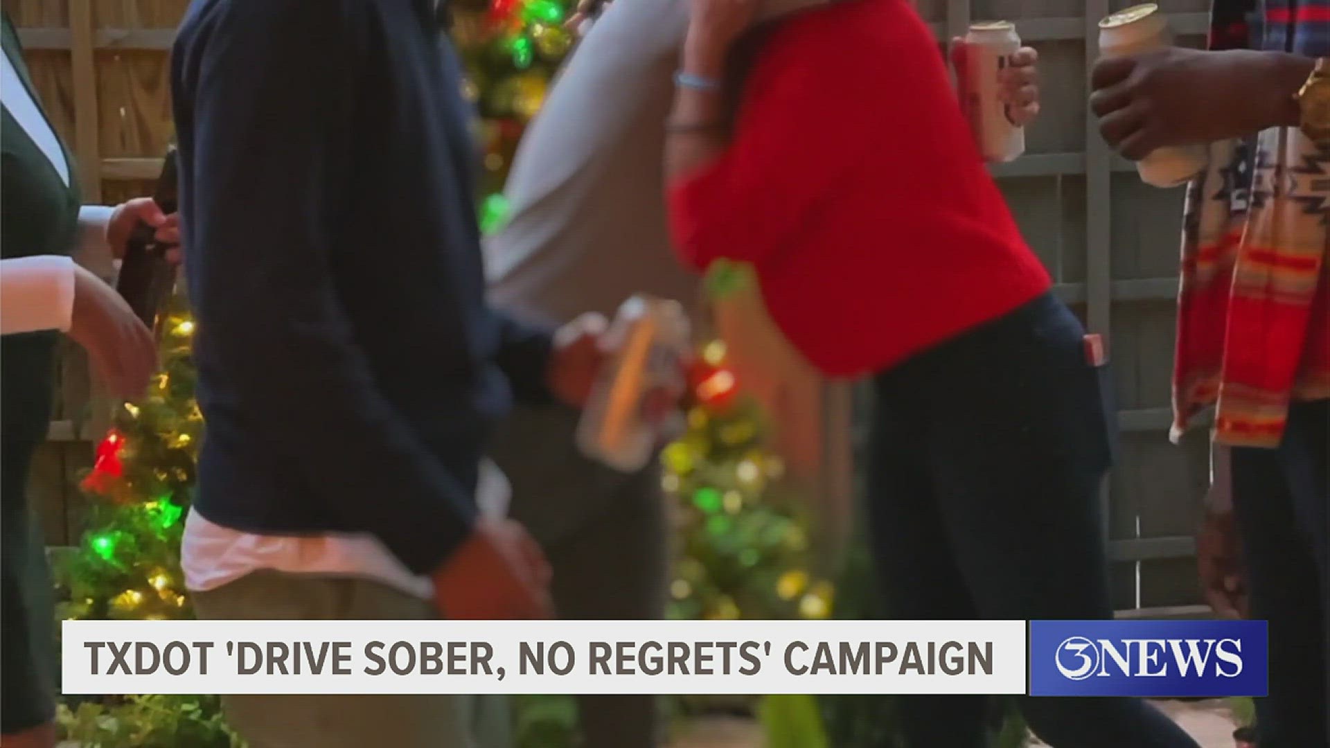 TxDOT urging drivers stay sober on the roads ahead of holiday parties