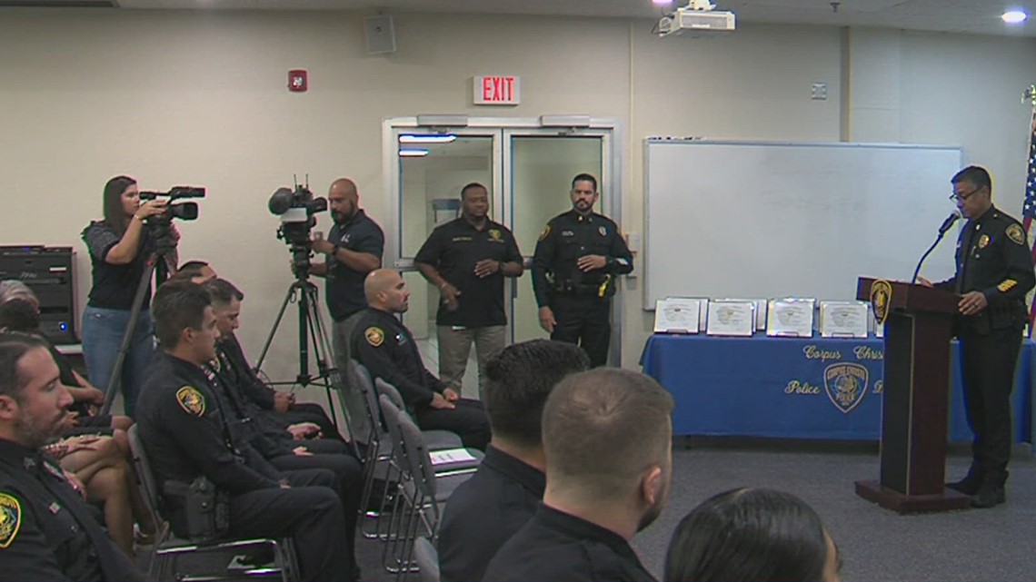 CCPD recognizes officers with lifesaving awards