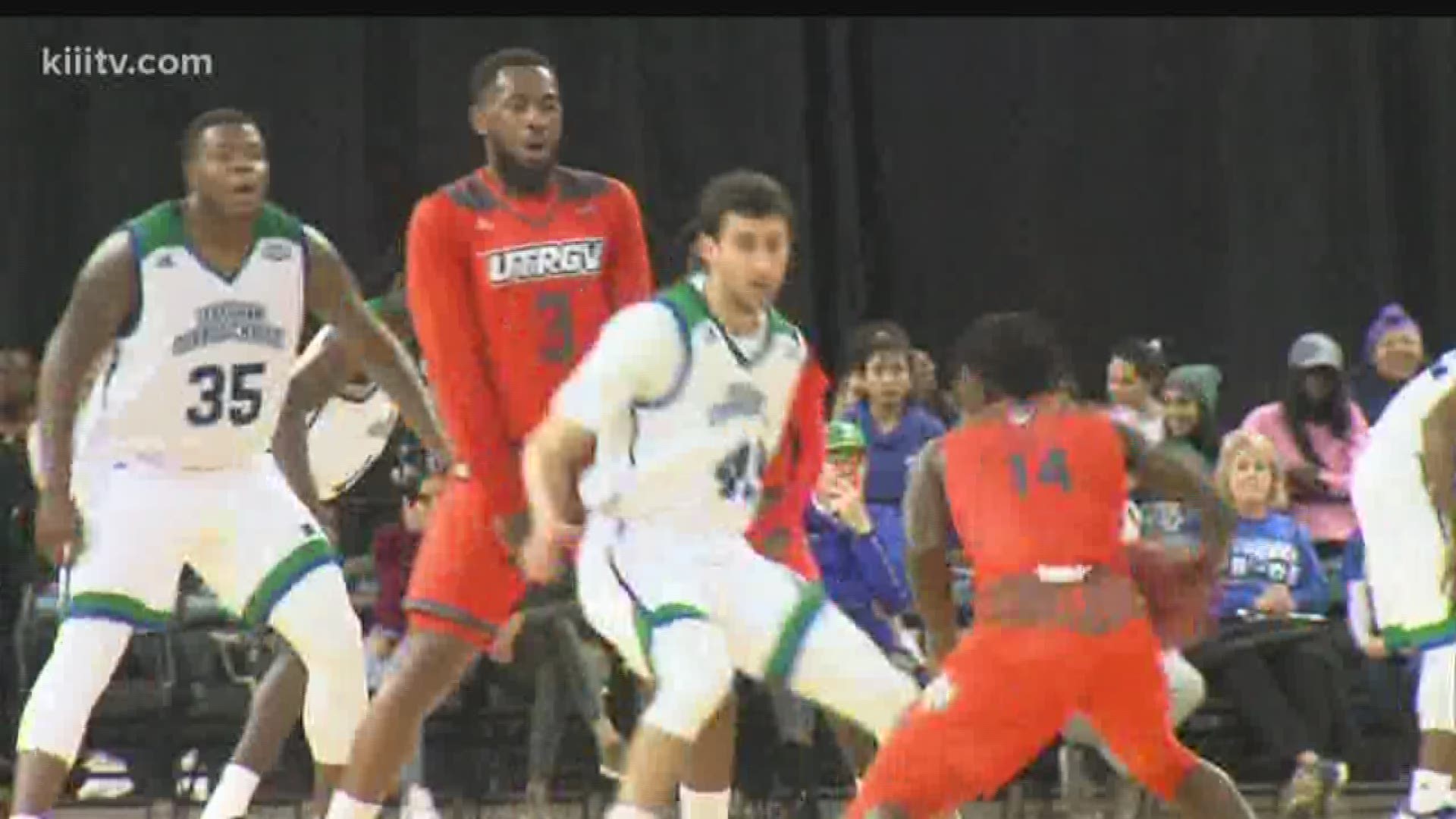 Texas A&M-Corpus Christi Men's basketball picked up it's first loss of the season against UTRGV 76-69.