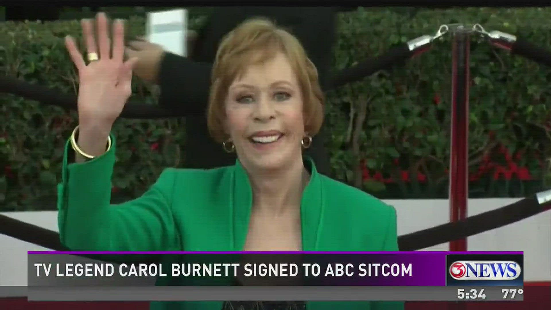 TV acting legend Carol Burnett has signed on to a new ABC sitcom with executive producer Amy Poehler.