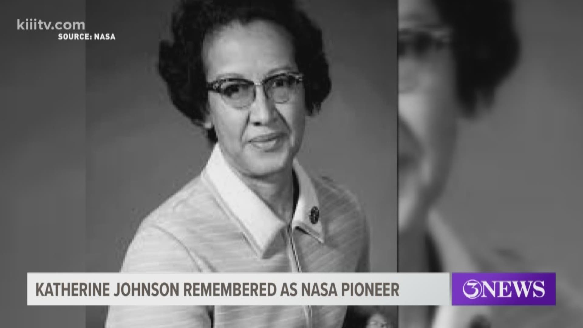 TAMUCC professor acknowledges Johnson's work with NASA and sees her impact in his classroom.