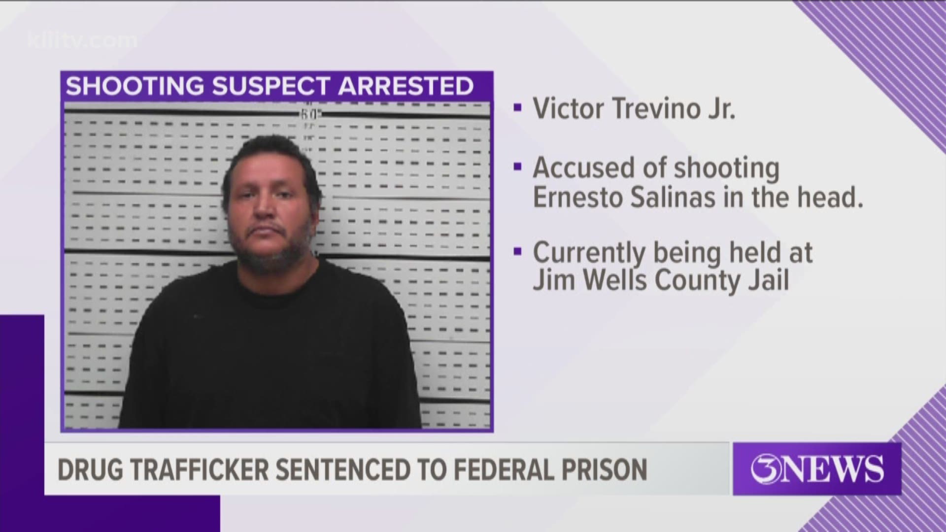 Investigators issued a warrant for Victor Trevino, Jr. and within 48 hours, officials were able to apprehend Trevino without incident.