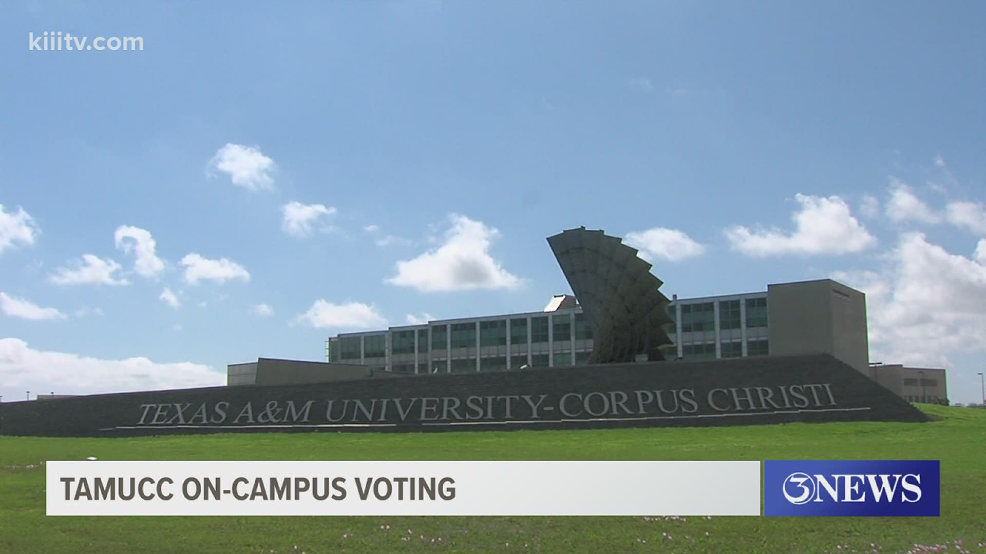 In just the first few days of early voting, the polling site on the Texas A&M University - Corpus Christi campus counted 1,068 voters.