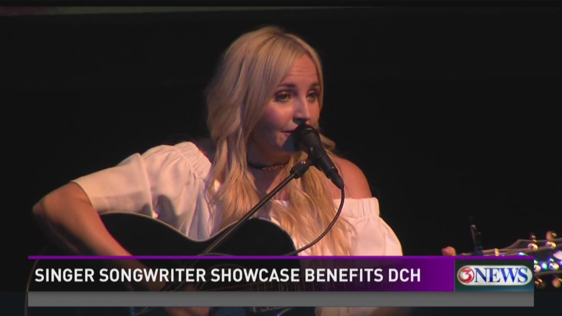 Some Nashville songwriters were in town Thursday night to play a benefit for Driscoll Children's Hospital