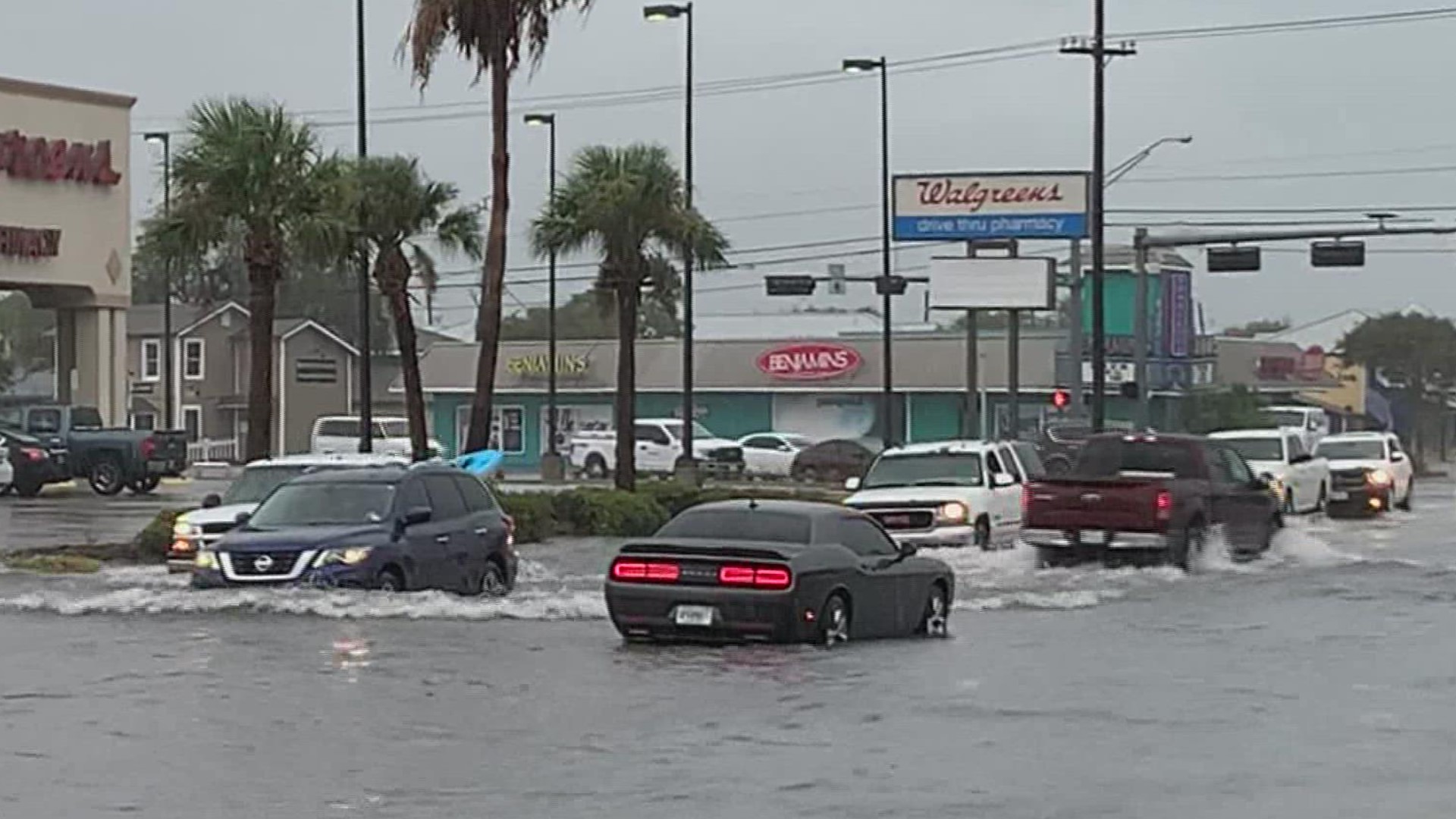 Flooding on Airline Rd. is still common, even after the City of Corpus Christi added a new storm water system with more capacity last year.