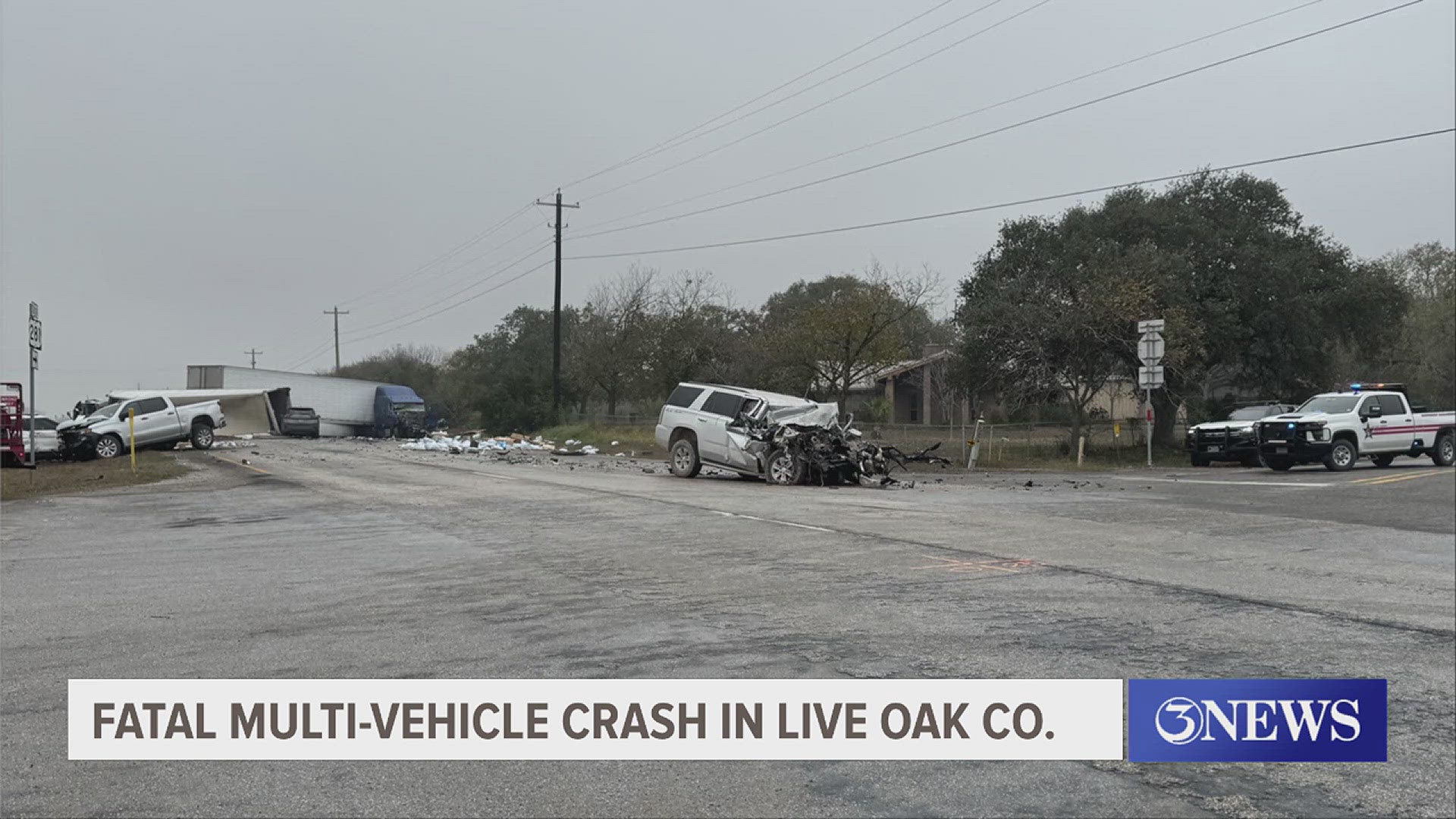 Seven-vehicle pileup leaves teen dead in Live Oak County | kiiitv.com