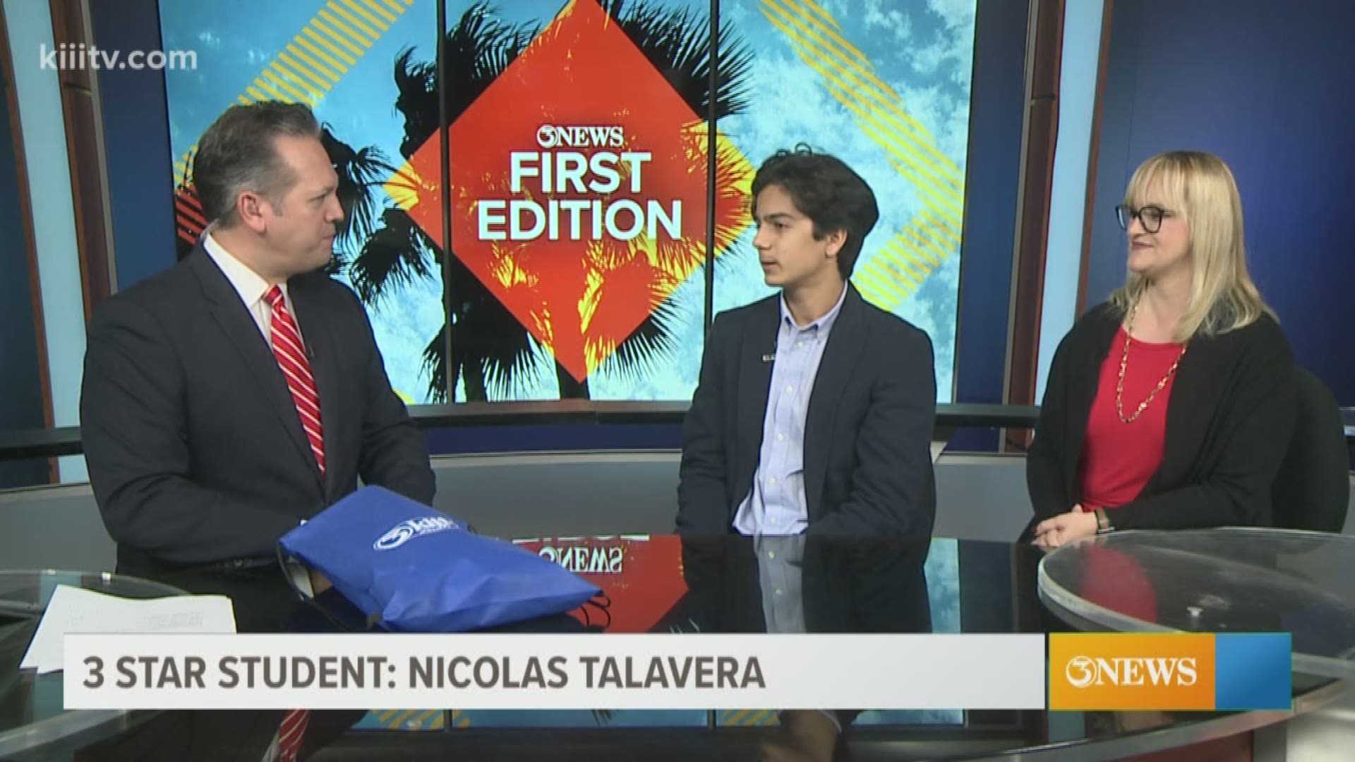 At the age of 14, Nicholas Talavera already knows that he loves math, history and art. What he wants to do next is learn about philosophy and engineering.