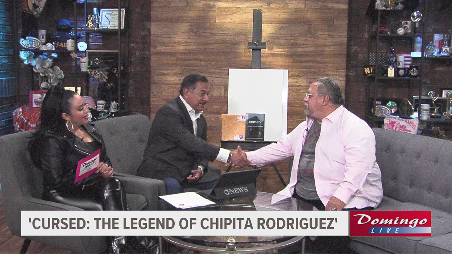 Local author Alcario Cary Cadena joined us on Domingo Live to tell us about his new book "Cursed: The Legend of Chipita Rodriguez."