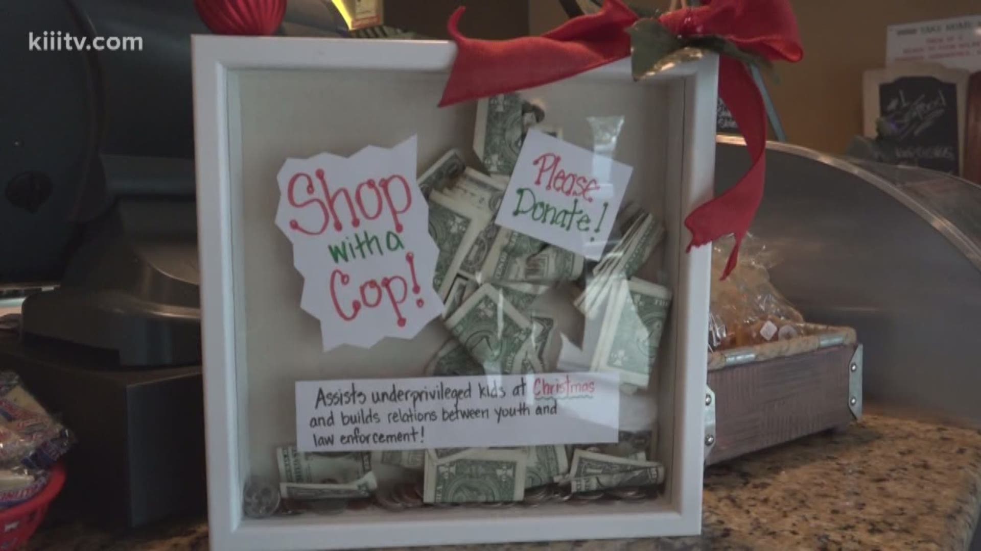 The annual Shop with a Cop program is about $15,000 short of their goal for 2018.