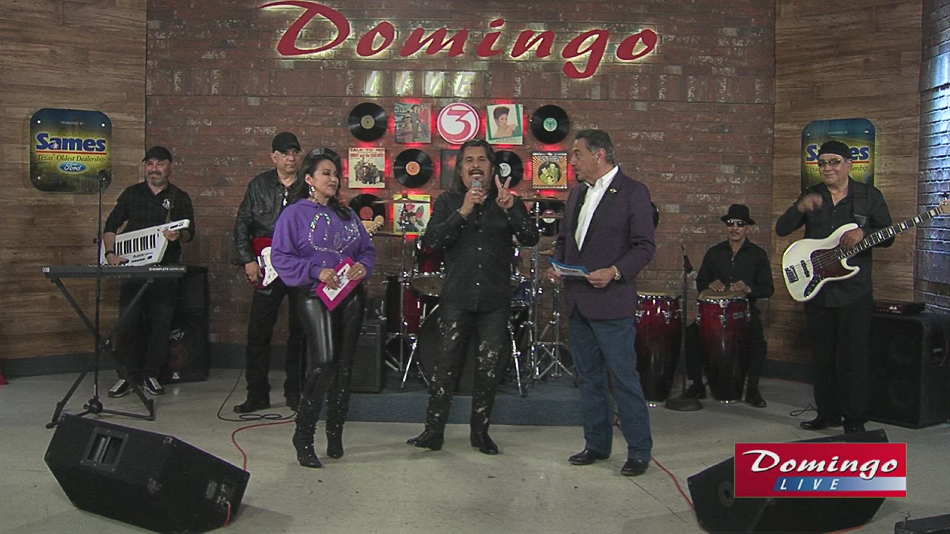 Pete Astudillo introduces his "Franken-band" on Domingo Live –bandmates he performed with throughout his career.