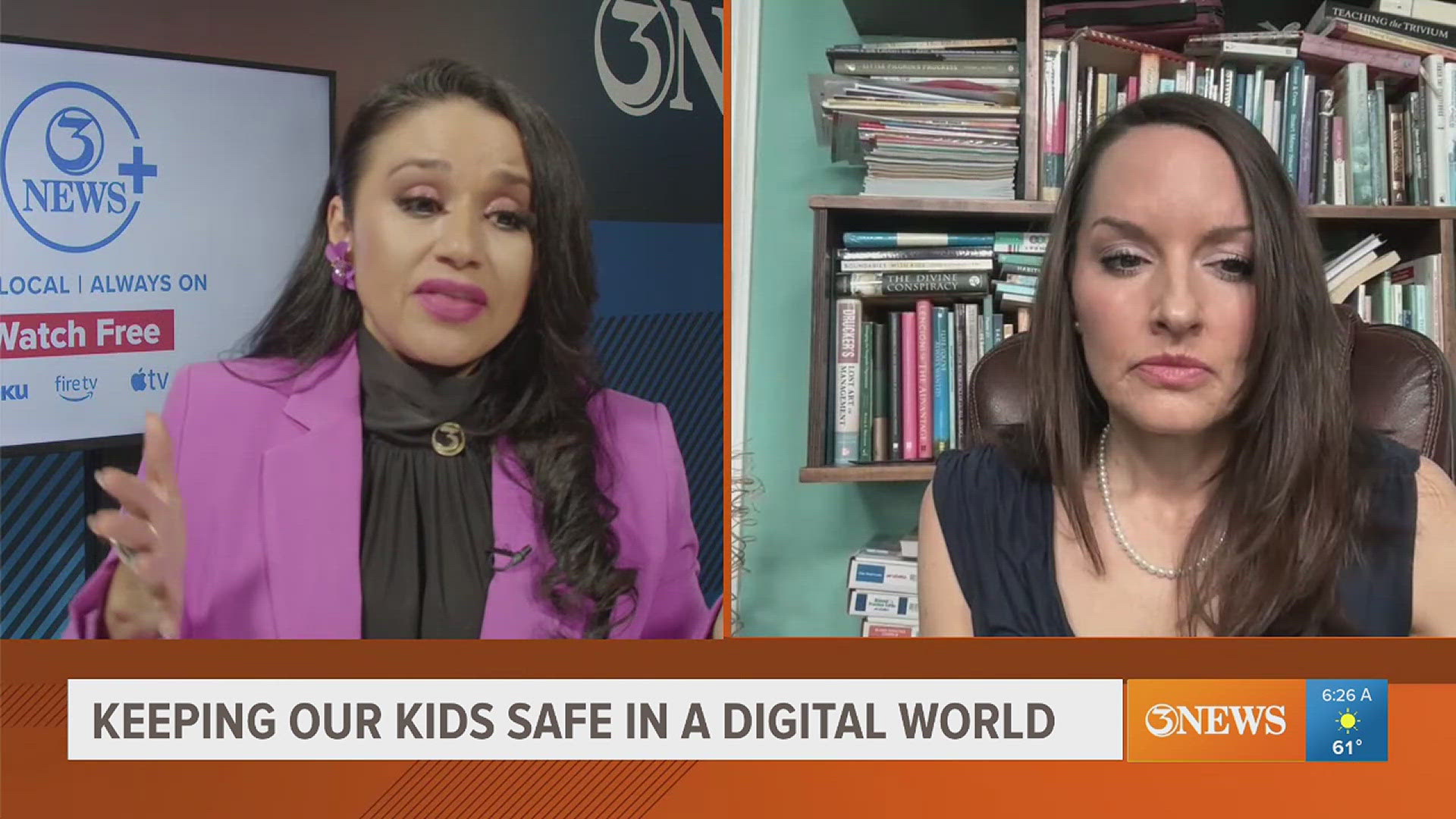 First Edition anchor Barbi Leo talks with Champions for Childhood's Tressa Majka about limiting screen time for kids.