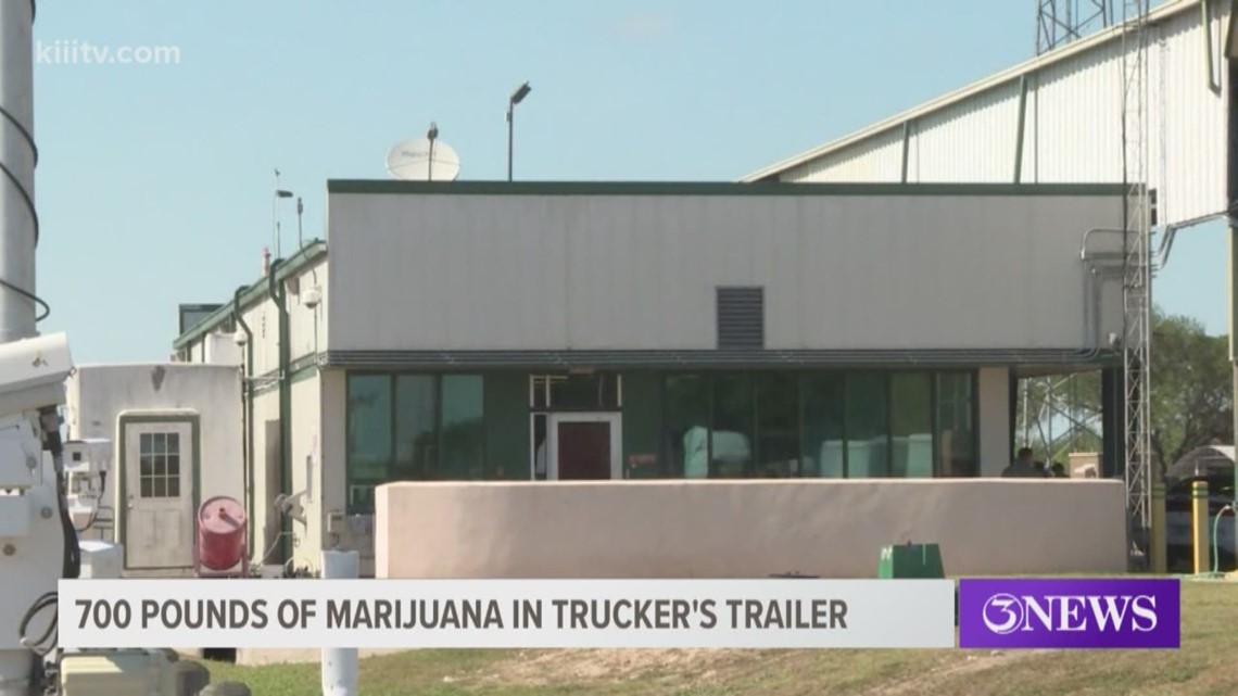 Texas trucker sentenced to federal prison for attempting to smuggle 700 pounds of marijuana