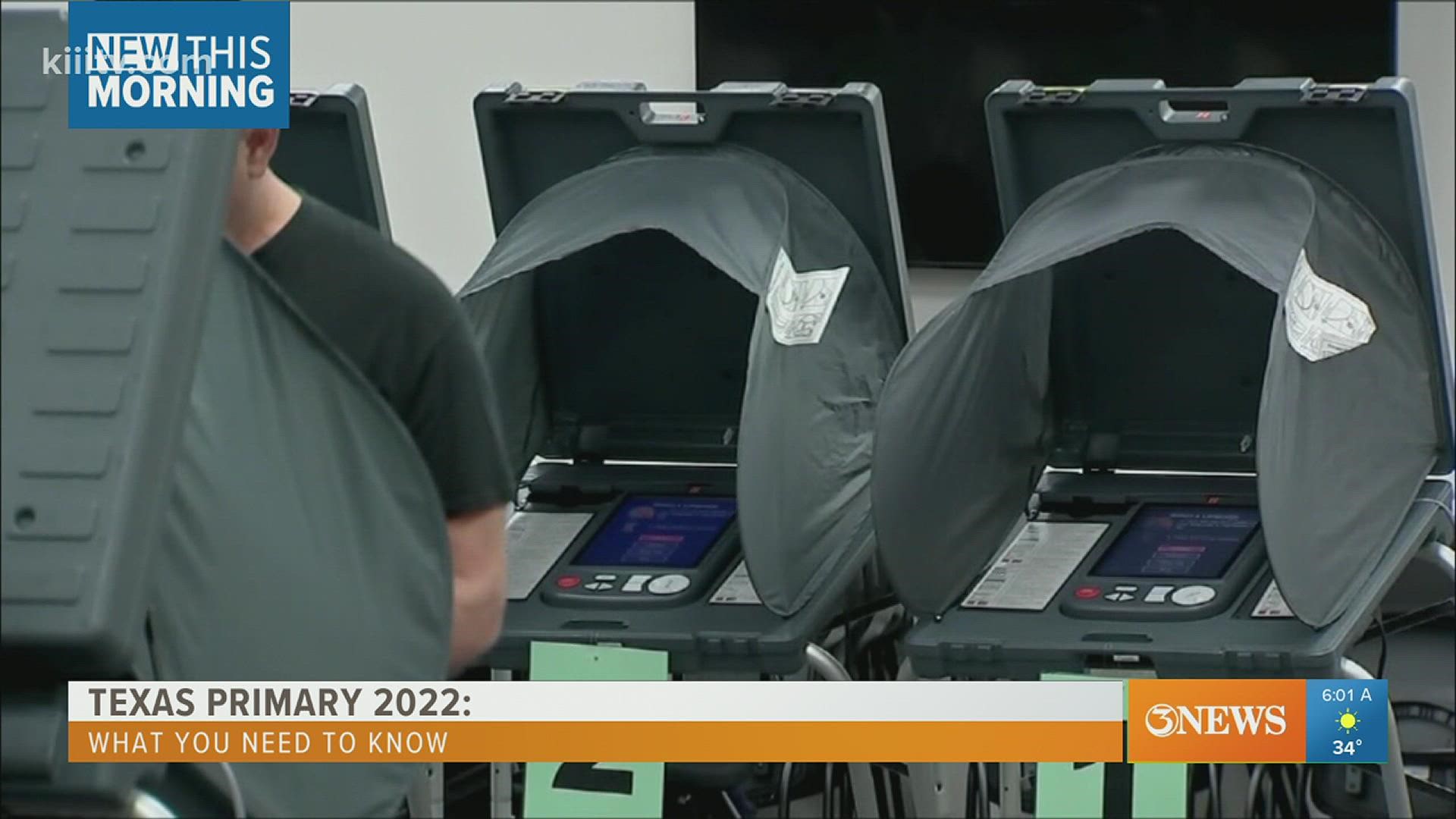 Texas is holding the first primary race of the 2022 election cycle. In Nueces County, only 18-thousand residents participated in early voting.