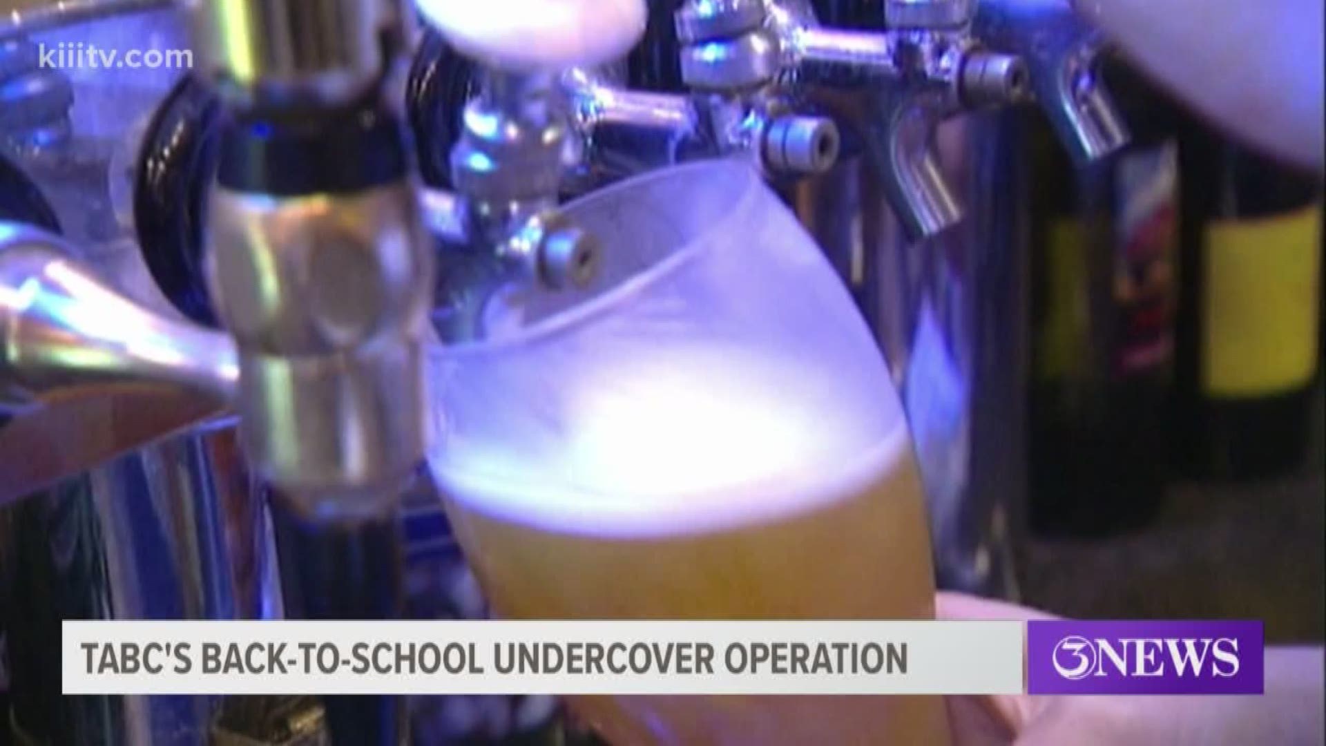 The Texas Alcoholic Beverage Commission has begun its annual push to crack down on retailers who sell alcohol to minors during the busy back-to-school season.