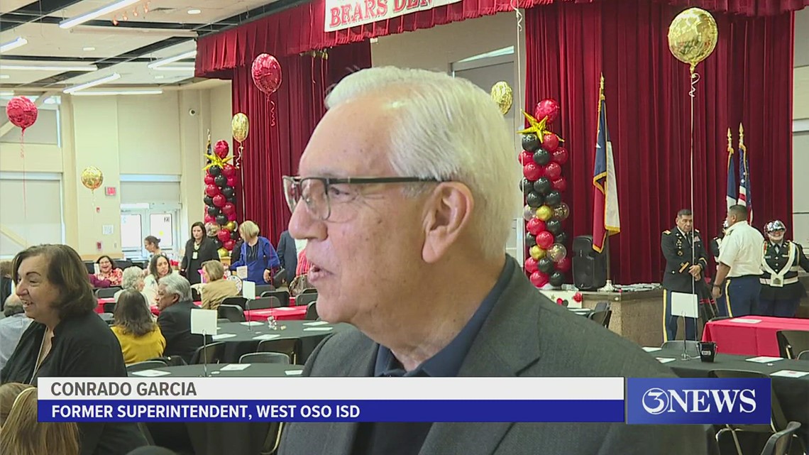 West Oso ISD gives final farewell to former Superintendent Conrado Garcia