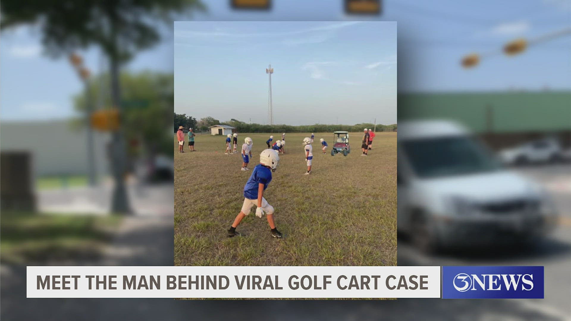 Meet the man behind viral golf cart case