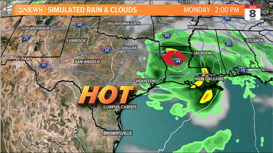 WEATHER BLOG: Cristobal's forecast track & the side effects the Coastal