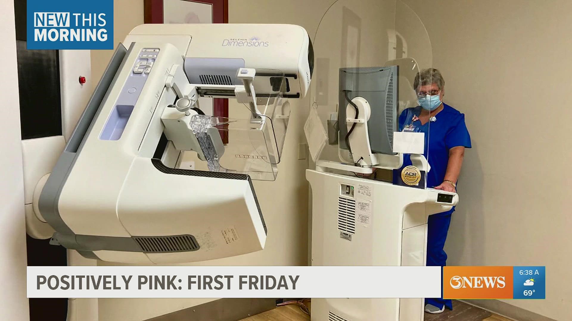 First Friday relies on donations to meet the demand for those with little to no insurance have mammograms. Call 361-985-5600 to find out how.