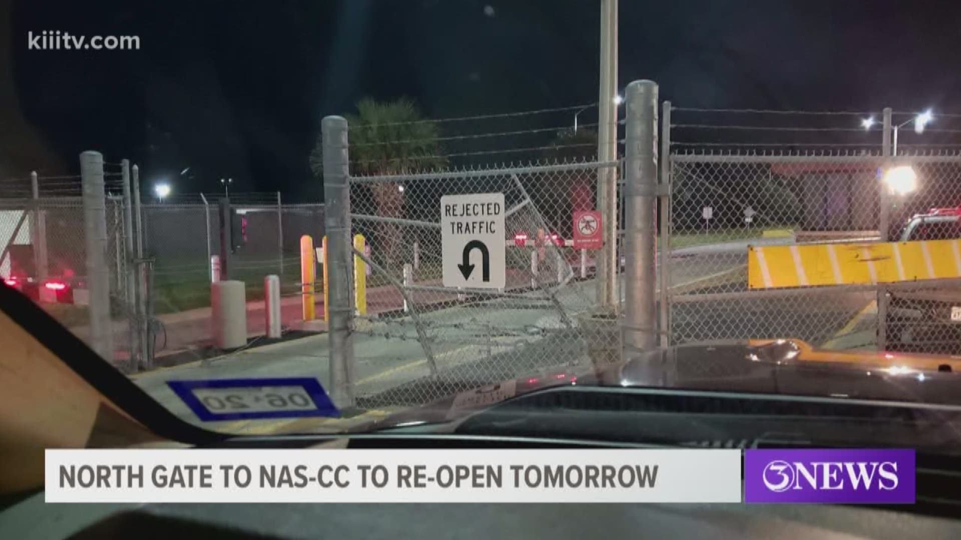 Starting Thursday morning, the north gate at Naval Air Station-Corpus Christi will resume normal operating hours, according to officials.