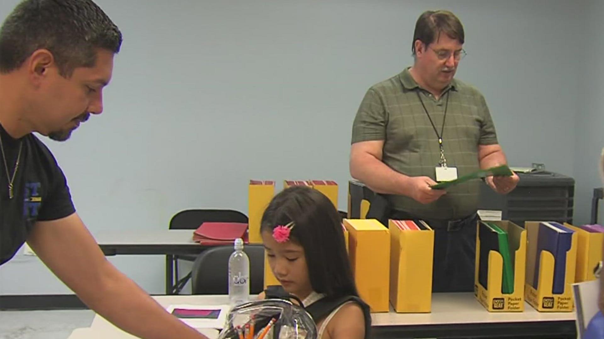 South Texas Vocational Technical Institute has joined districts like Ingleside ISD for 'Bring your own backpack' events giving school supplies to those in need.