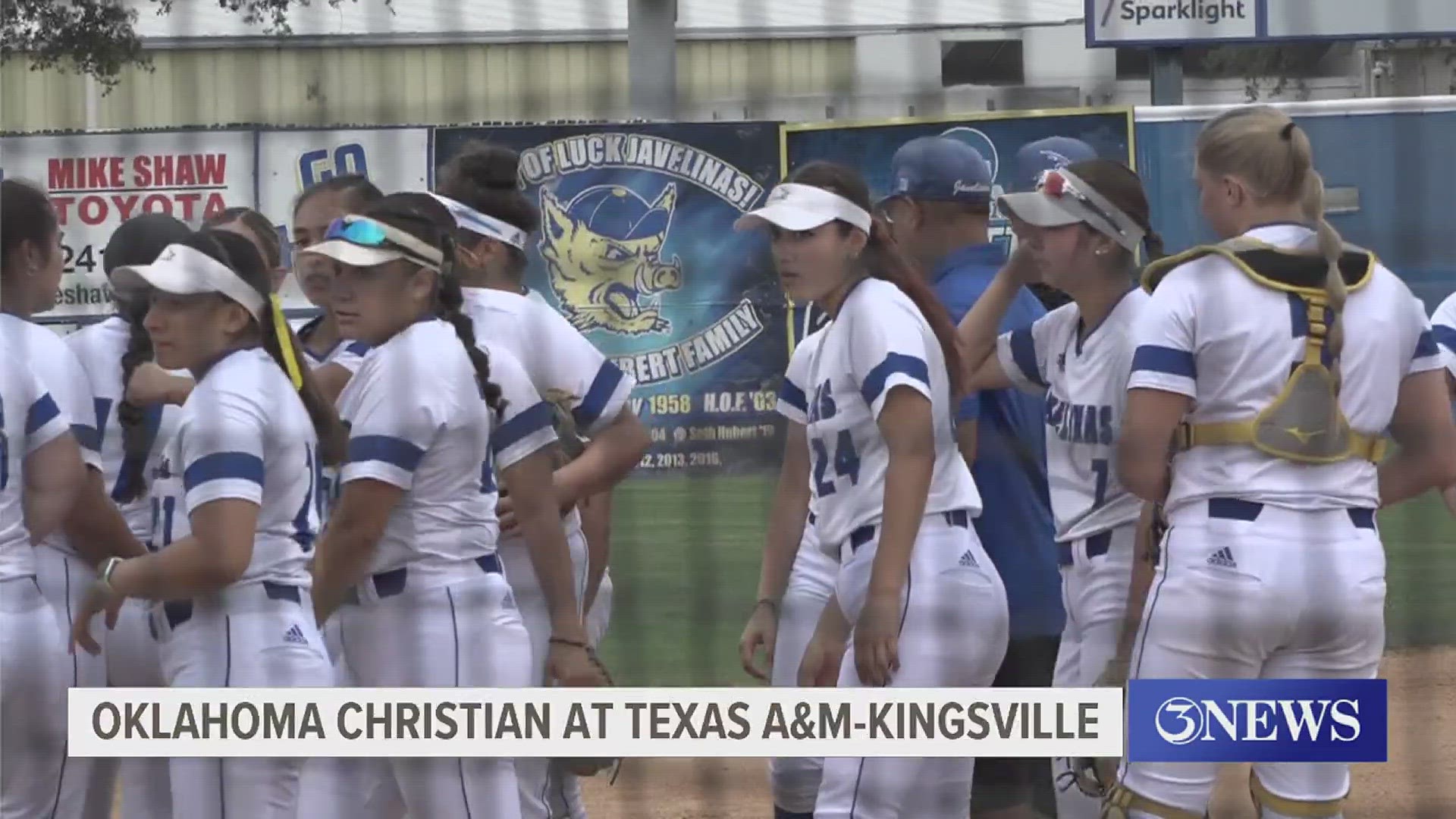 Texas A&M-Kingsville struggled to push runs across in a pair of losses to Oklahoma Christian.