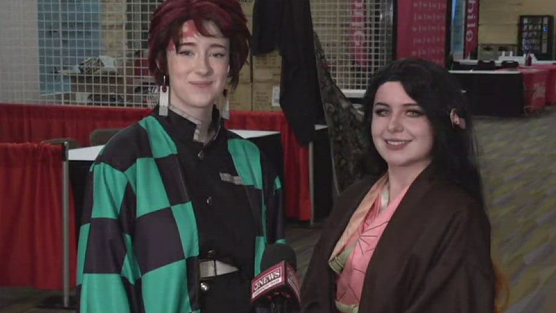 Demon Slayer cosplayers joined us on First Edition to talk about the new community panels you'll see at the event, the cosplay contest, & why they started cosplay!