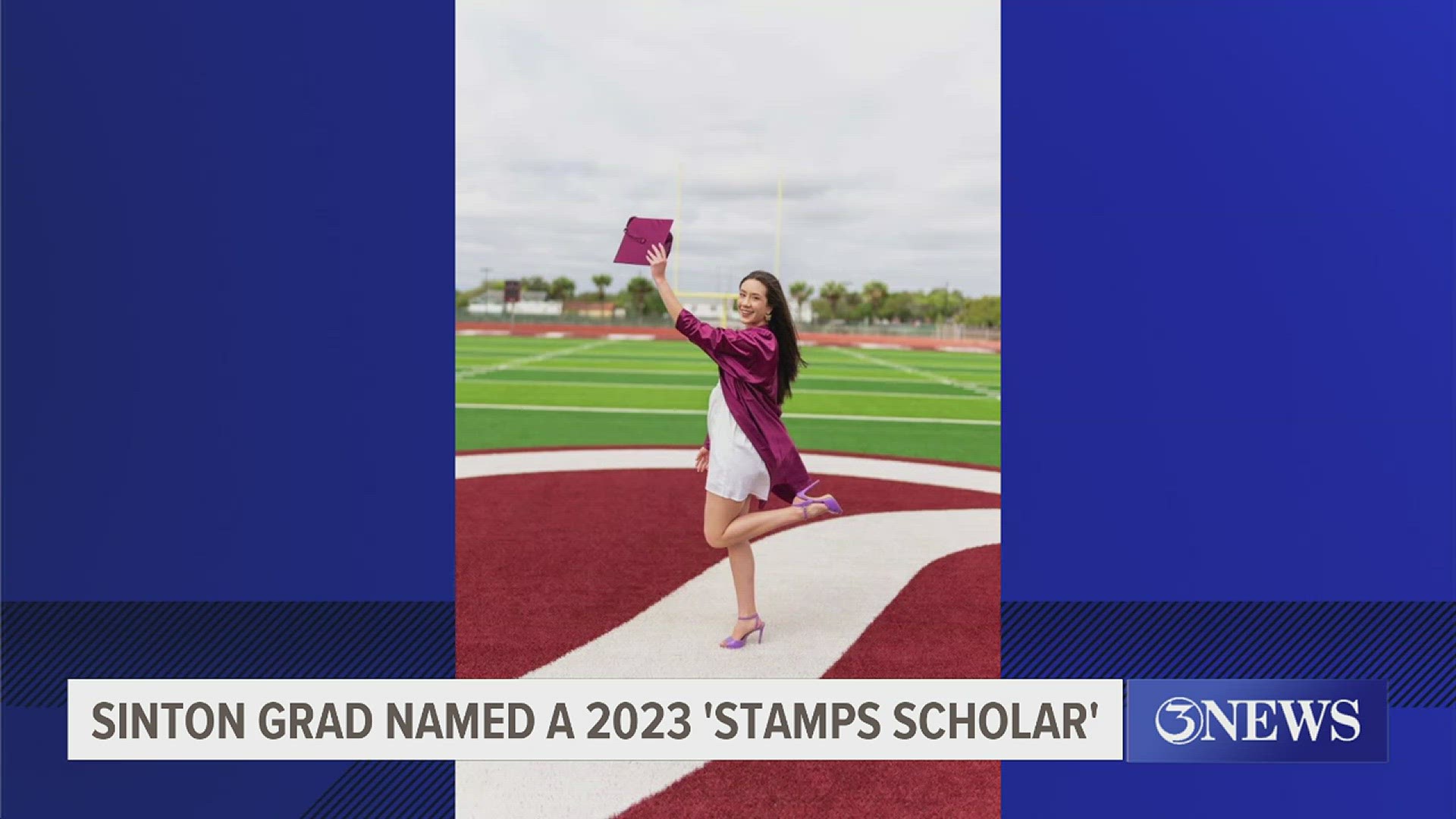 Sinton graduating senior named a 2023 Stamps Scholar