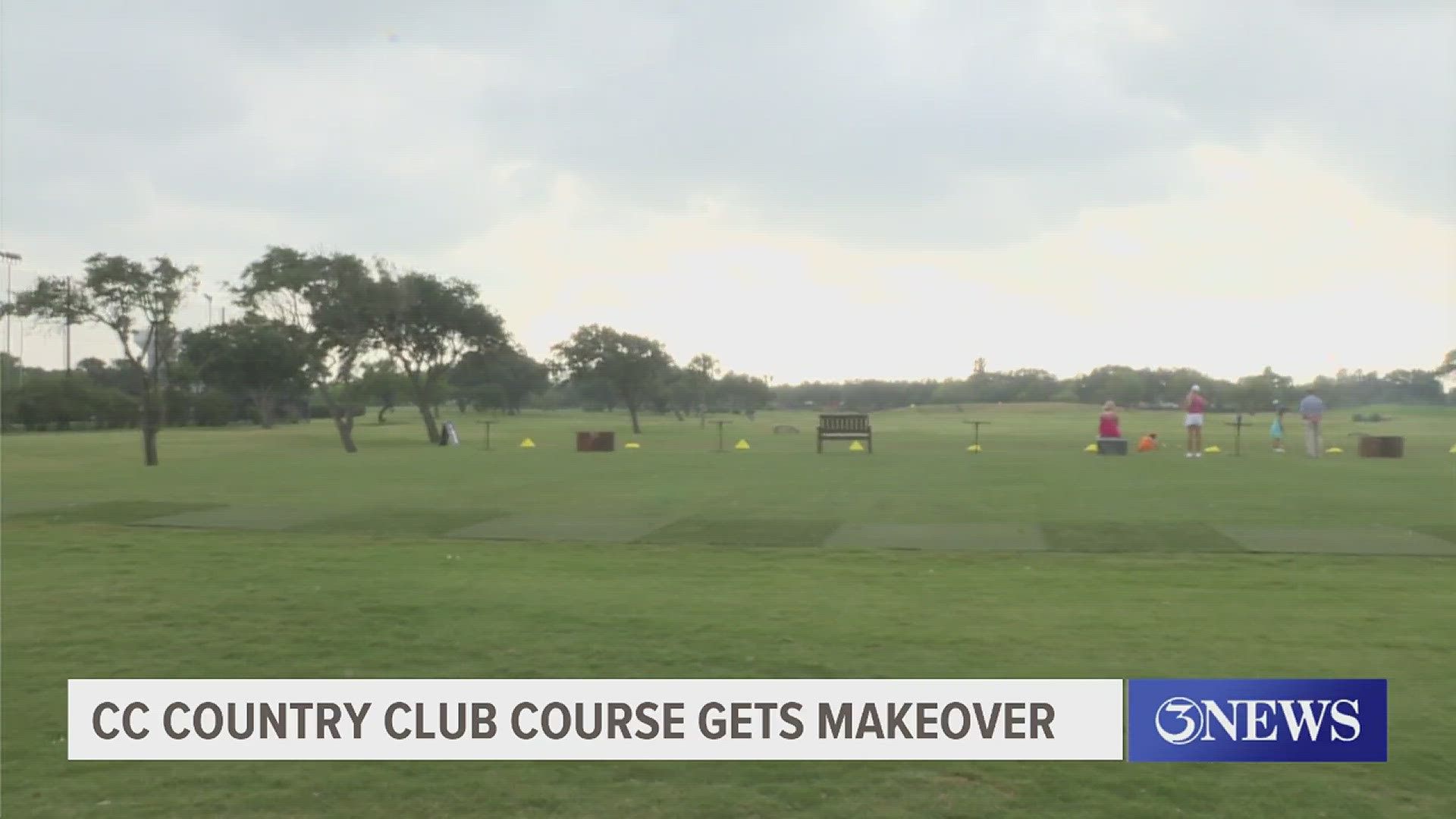 The country club has renovated all 18 greens and added about 120 yards total.