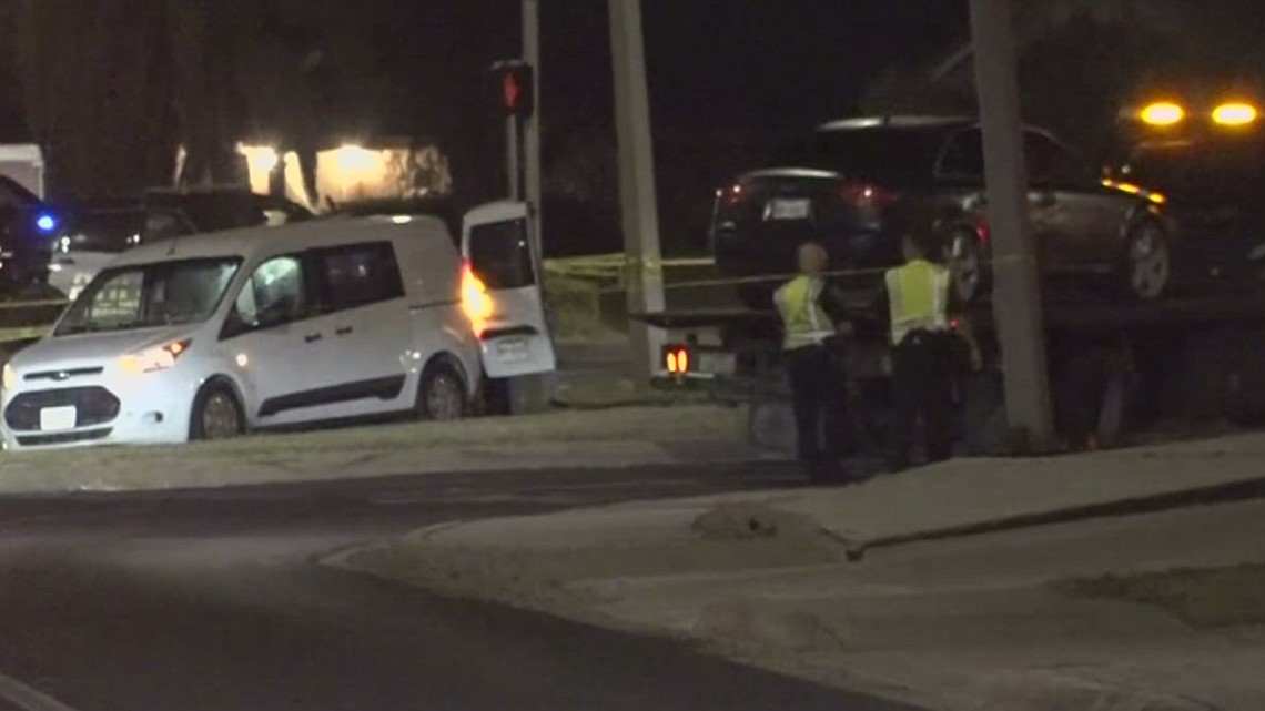 Twovehicle accident off Ennis Joslin and Alameda sees one dead