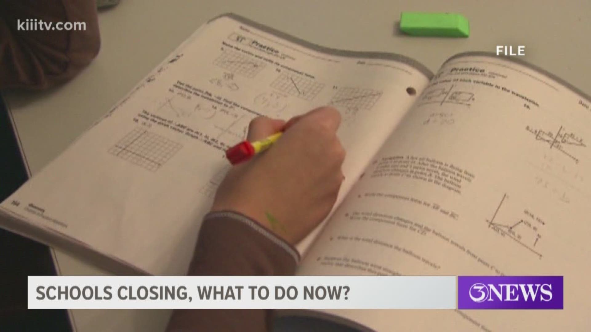 Several school districts in the Coastal Bend made the decision to close schools this week in an effort to hinder the spread of COVID-19.