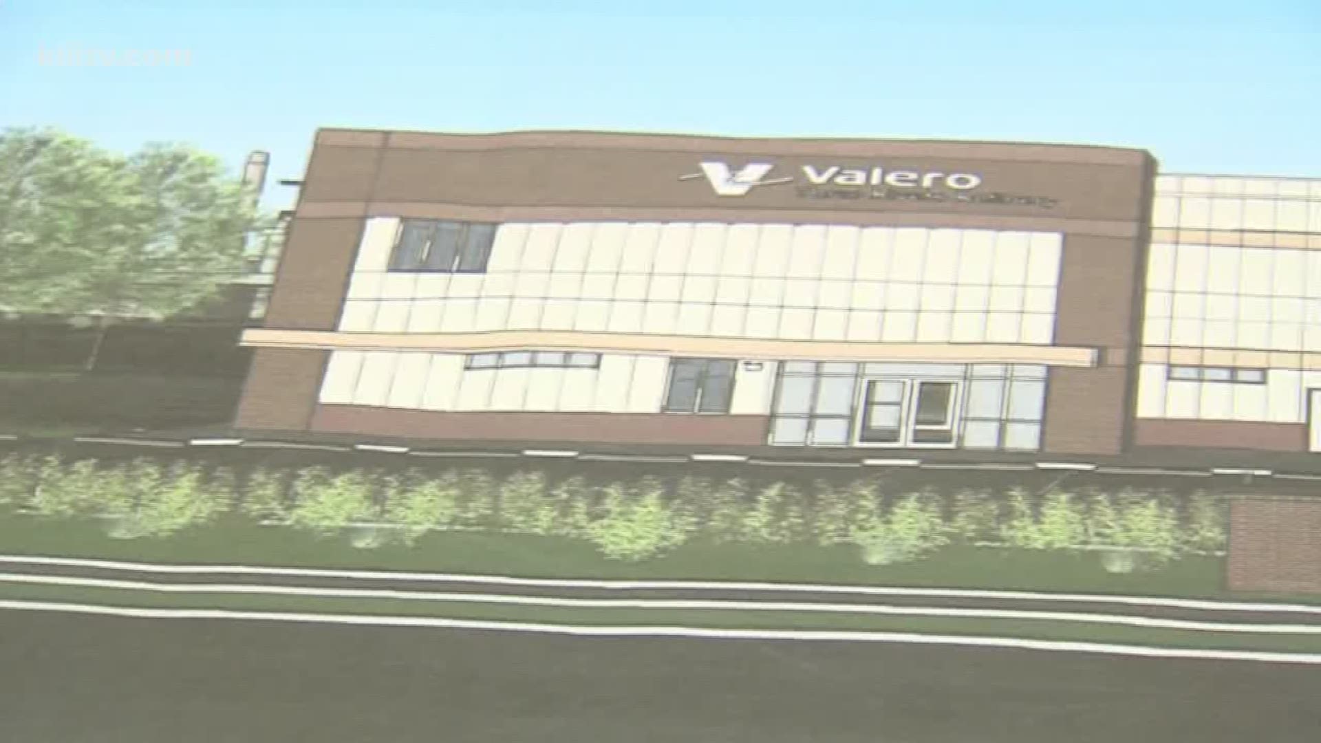 The Valero Refinery is set to start construction on a $12 million administration building that will go up in Three Rivers along Highway 281.