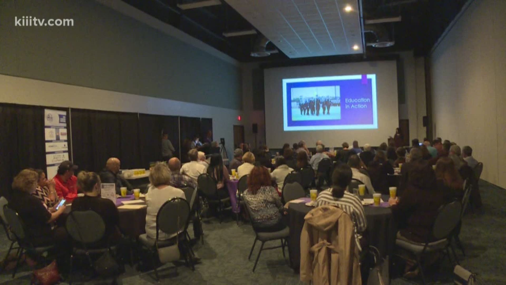 Residents gathered Wednesday to get an update on the state of the Aransas Pass Independent School District.