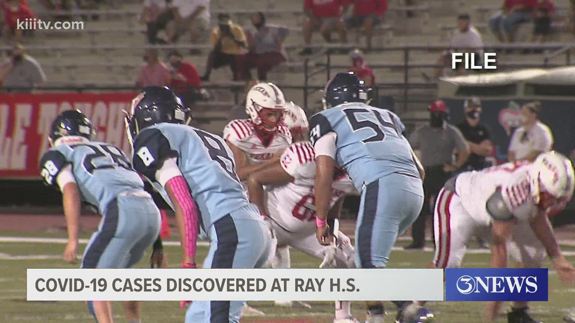 Ray High School has multiple positive cases of the virus in the program, according to Coach Craig Charlton.