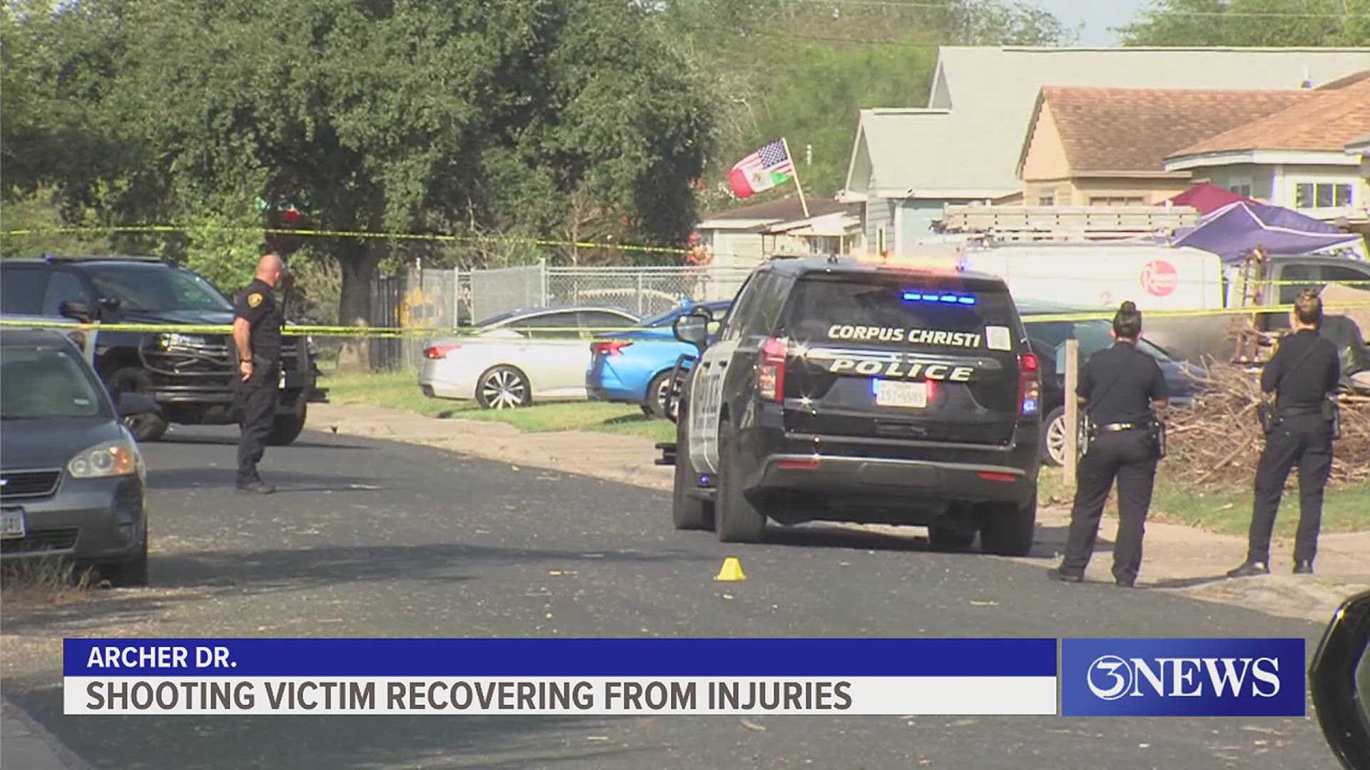 According to CCPD officials, the 20-year-old man who was shot in the leg shared very little information about what led to the shooting.