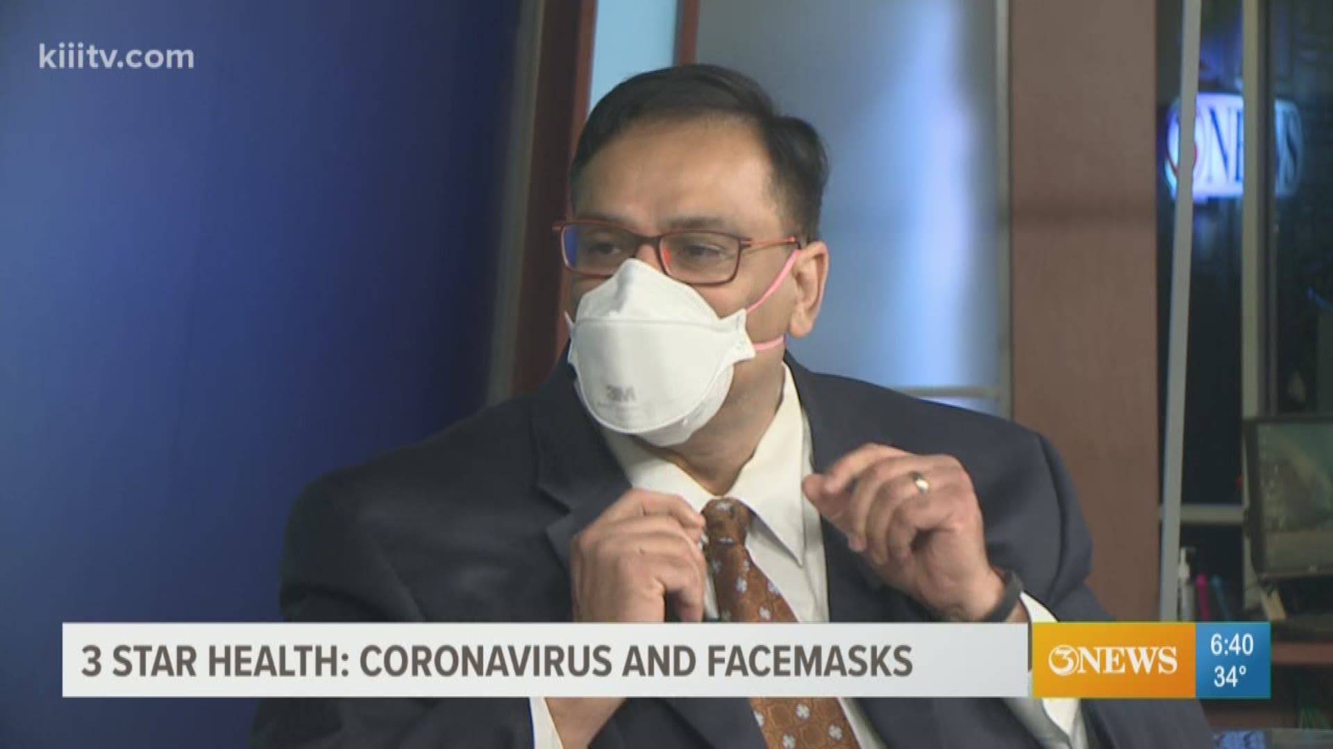 "What N95 means it's going to protect 95% of the airborne particles from coming in our way, it is very very protective," said Dr. Surani.