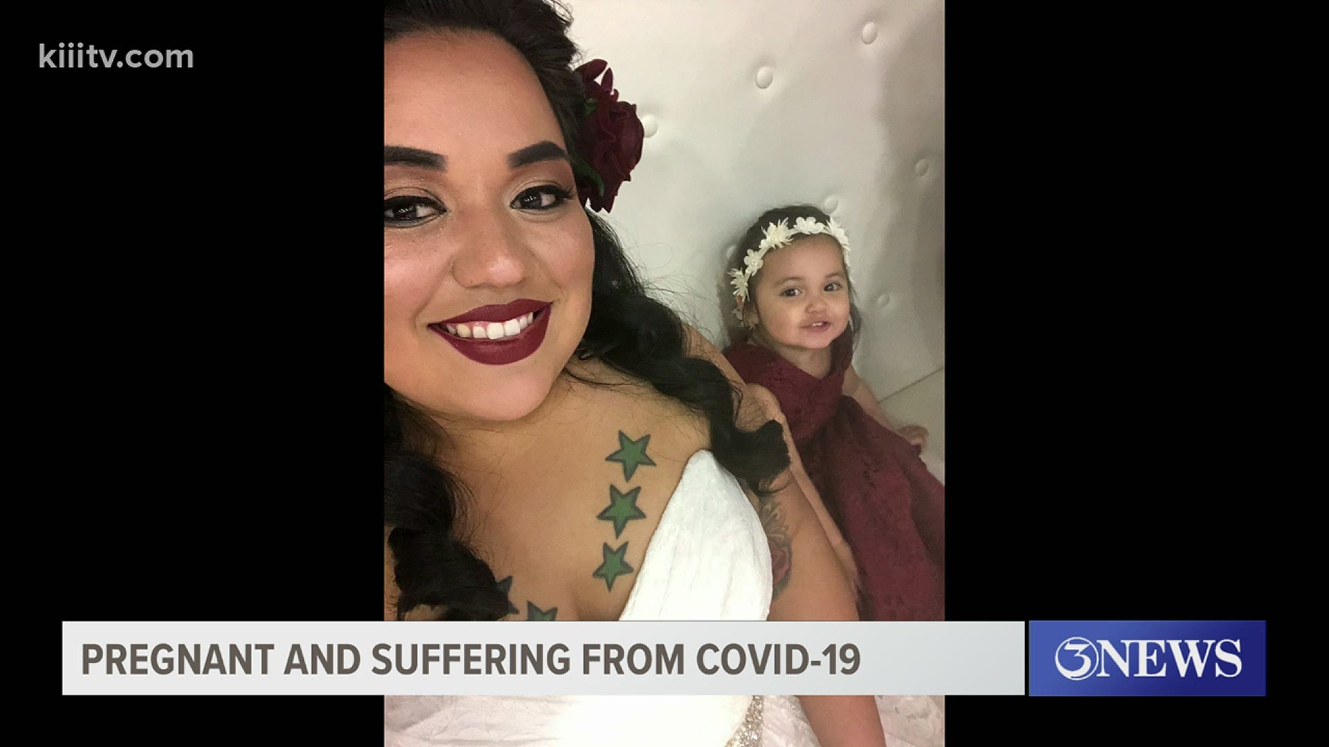 Sarah Gutierrez shares her experience battling COVID-19 while pregnant.