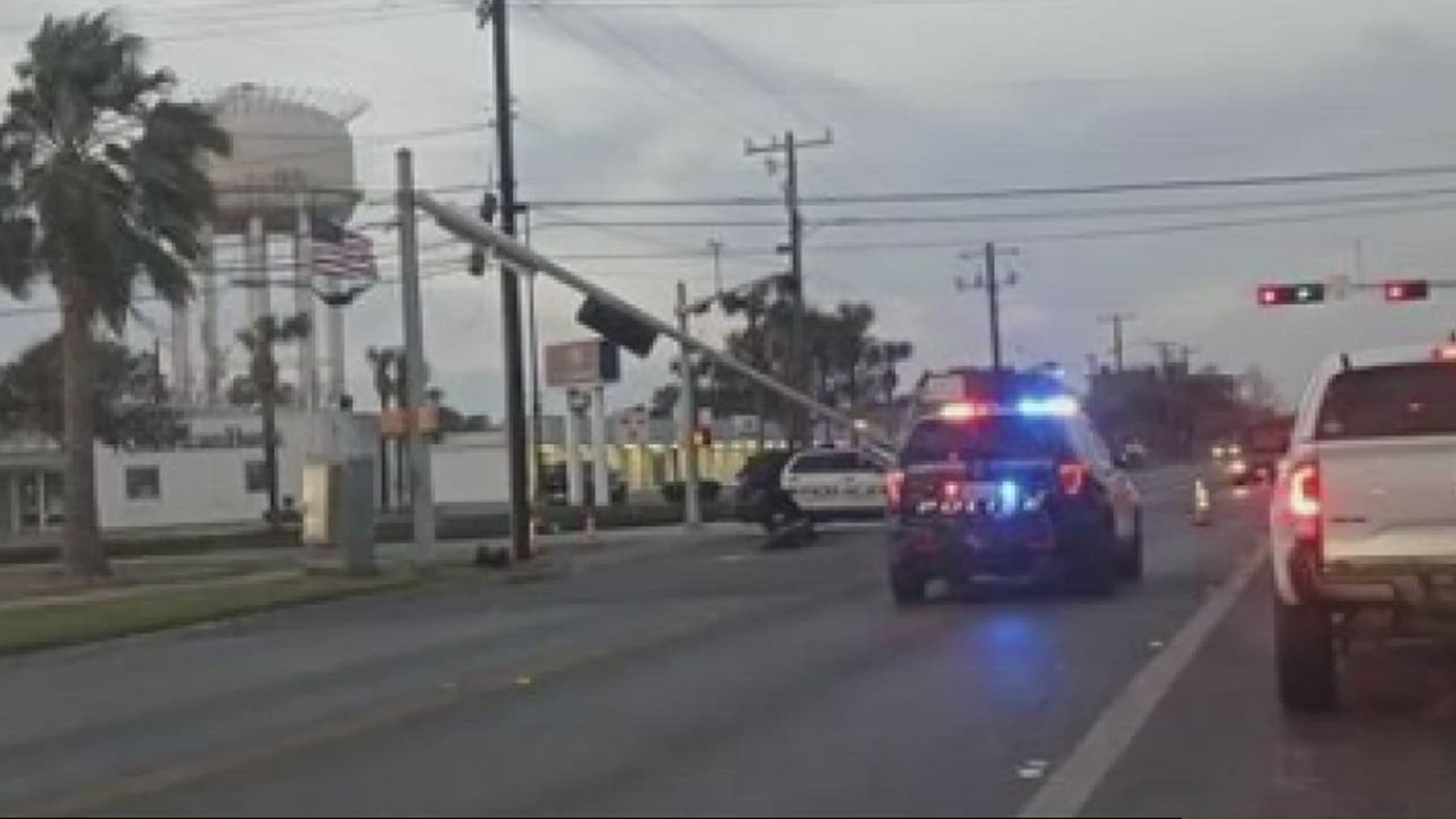 Corpus Christi councilman Mike Pusley previously told 3NEWS that strong winds were partially to blame for the incident.