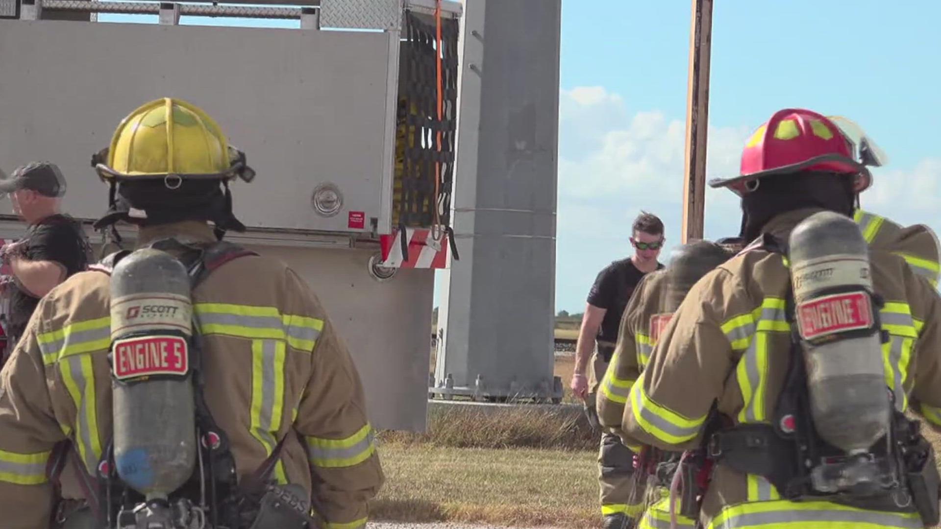 Strengthening collaboration skills was the main focus of the training to make sure first responders are prepared for any incident.