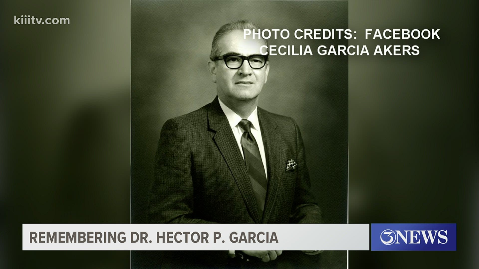 Dr. Hector P. Garcia was a local physician, World War II veteran and civil rights pioneer.