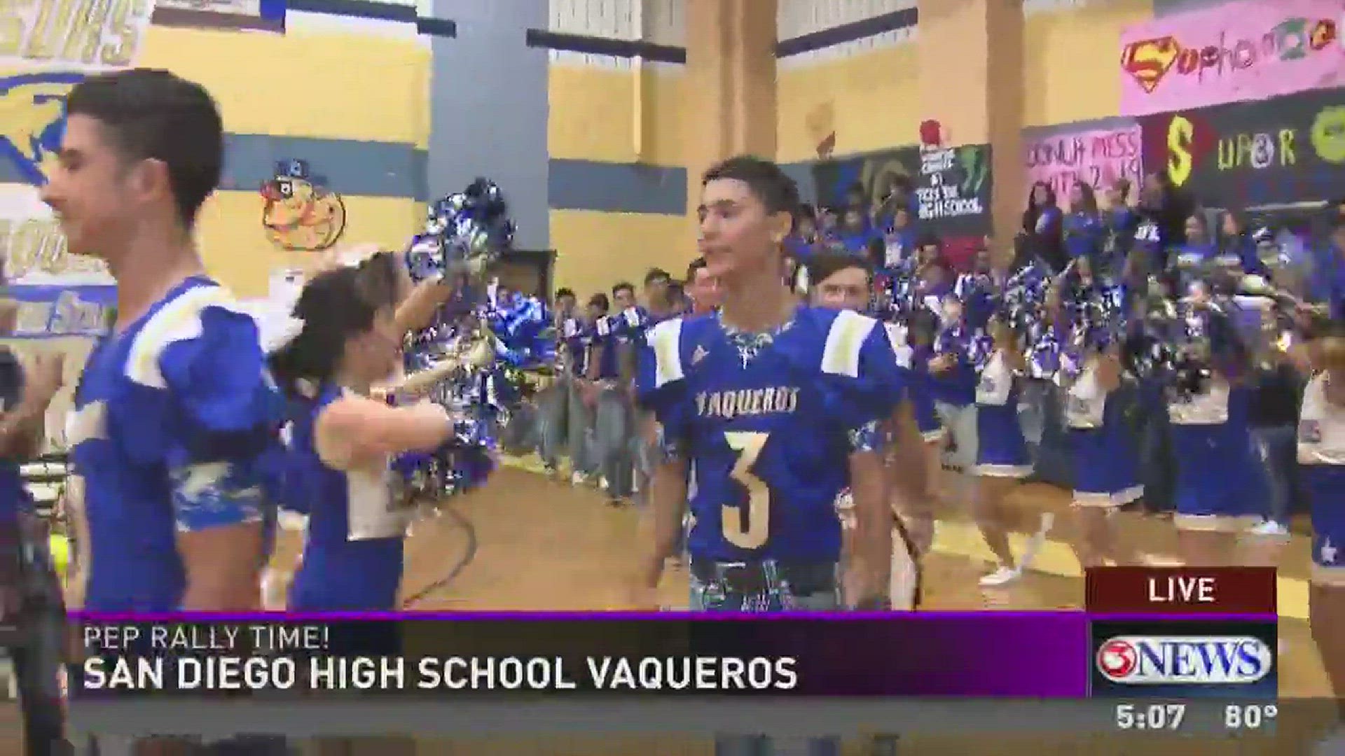 High School Pep Rally Season: San Diego High School | kiiitv.com