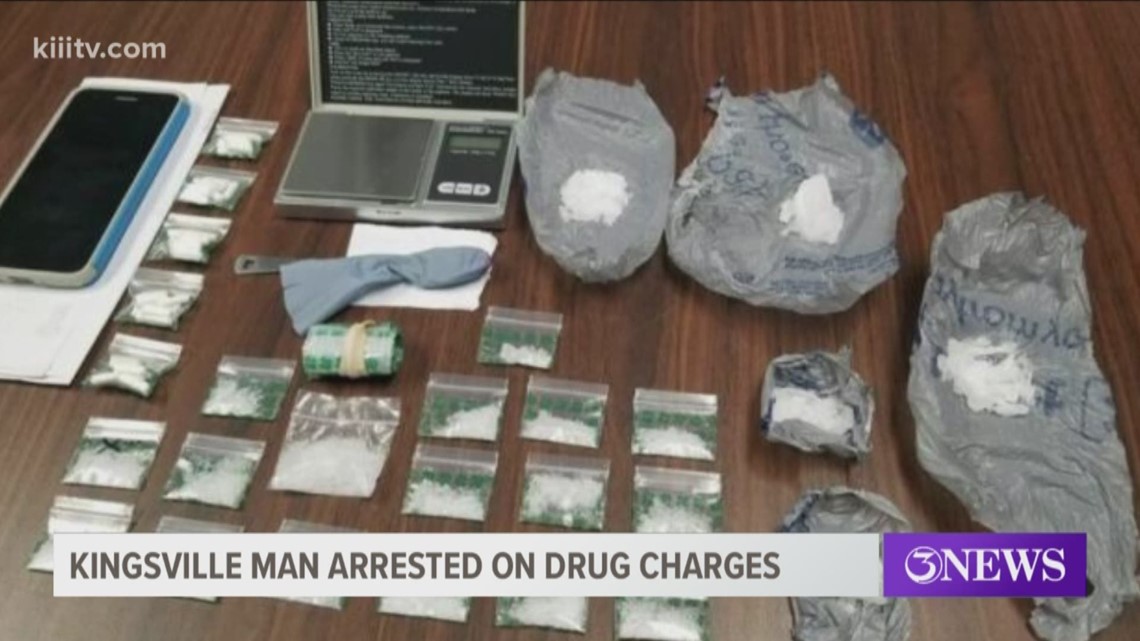 Kingsville man arrested after drug raid at home on East 1st Street