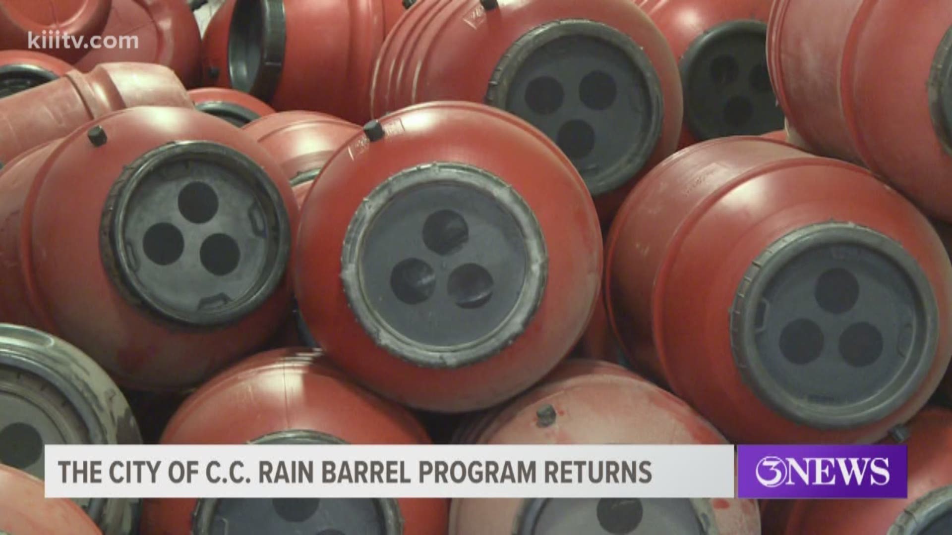 This time of year usually means a bit more rain in Corpus Christi, and that is why the City is bringing back their rain barrel program.