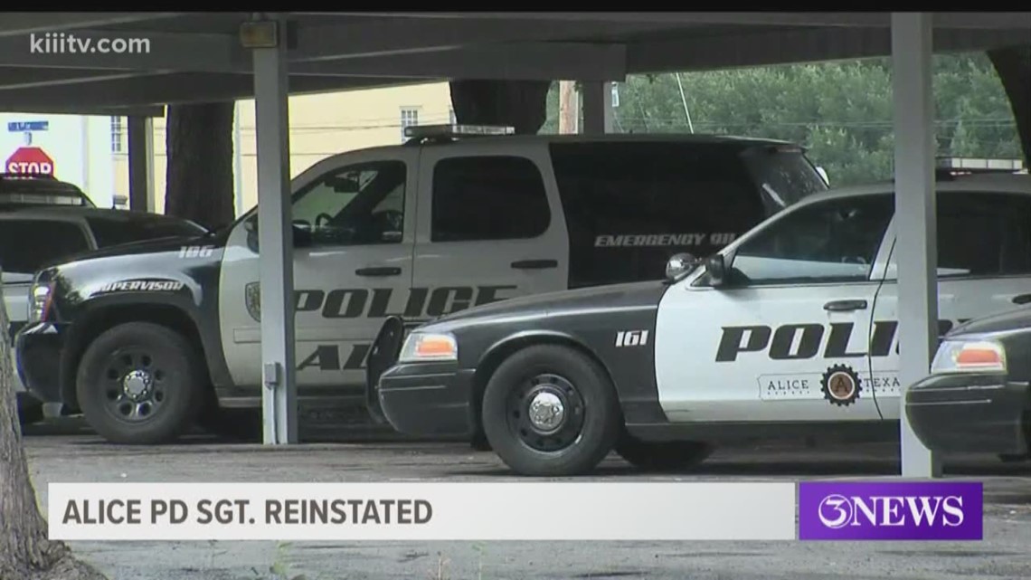 Alice PD officer reinstated, promoted to Lieutenant | kiiitv.com